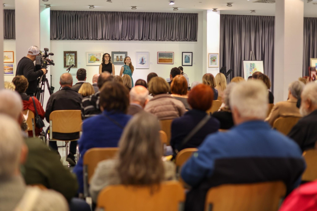 Odprtje razstave Skrivnost akvarela