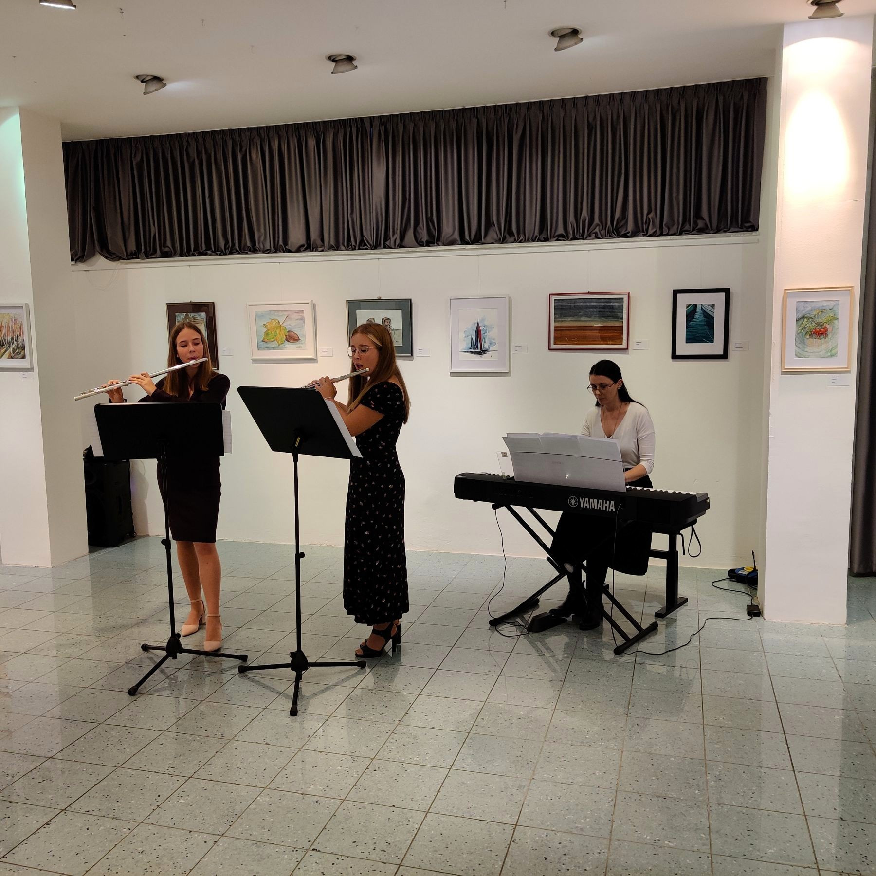 Odprtje razstave Skrivnost akvarela