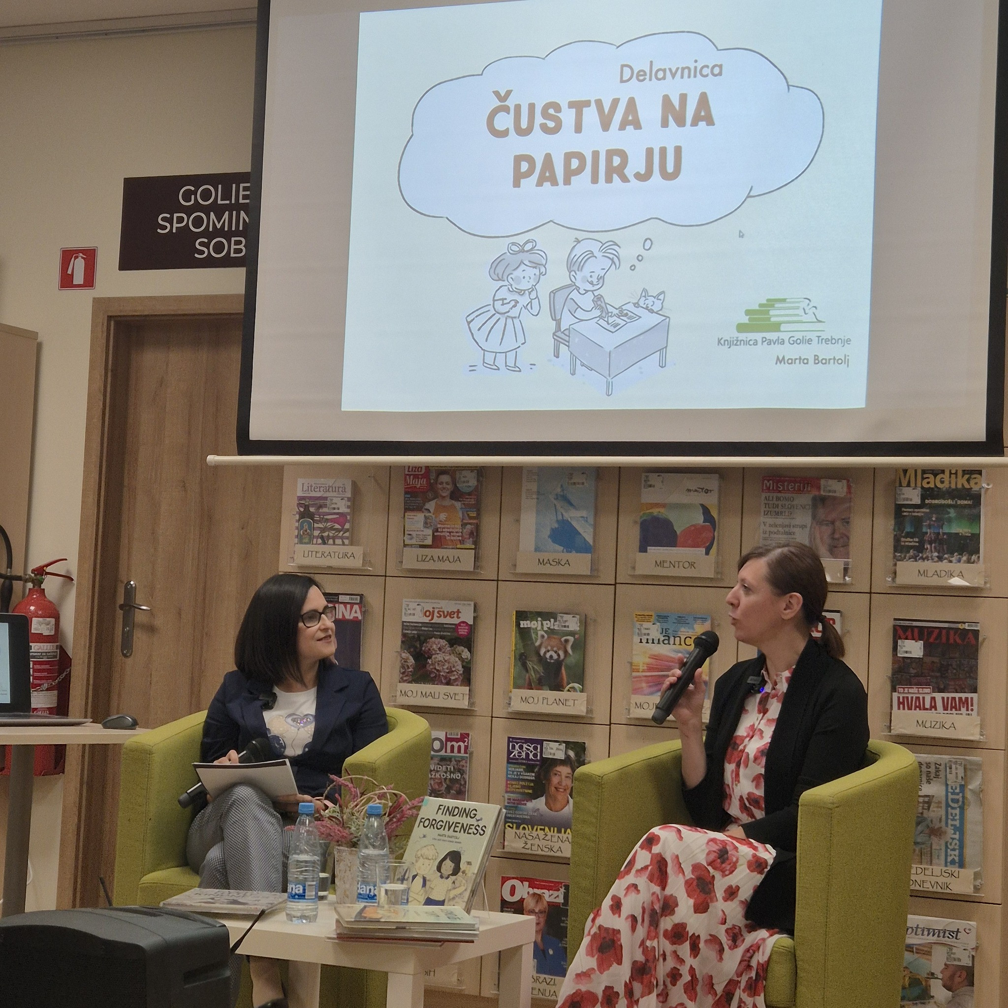 Pogovorni večer z ilustratorko Marto Bartolj