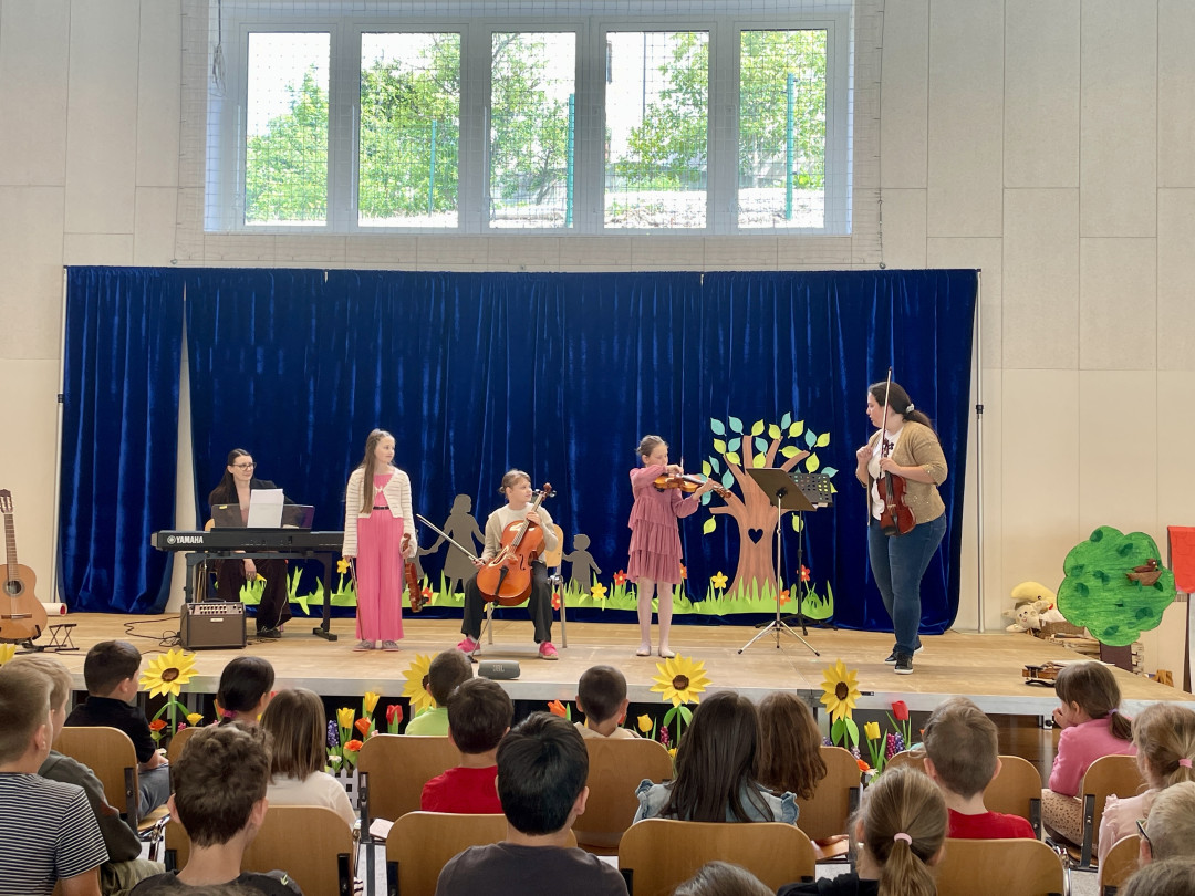 Predstavitev instrumentov na OŠ Mokronog in Podružnični šoli Trebelno
