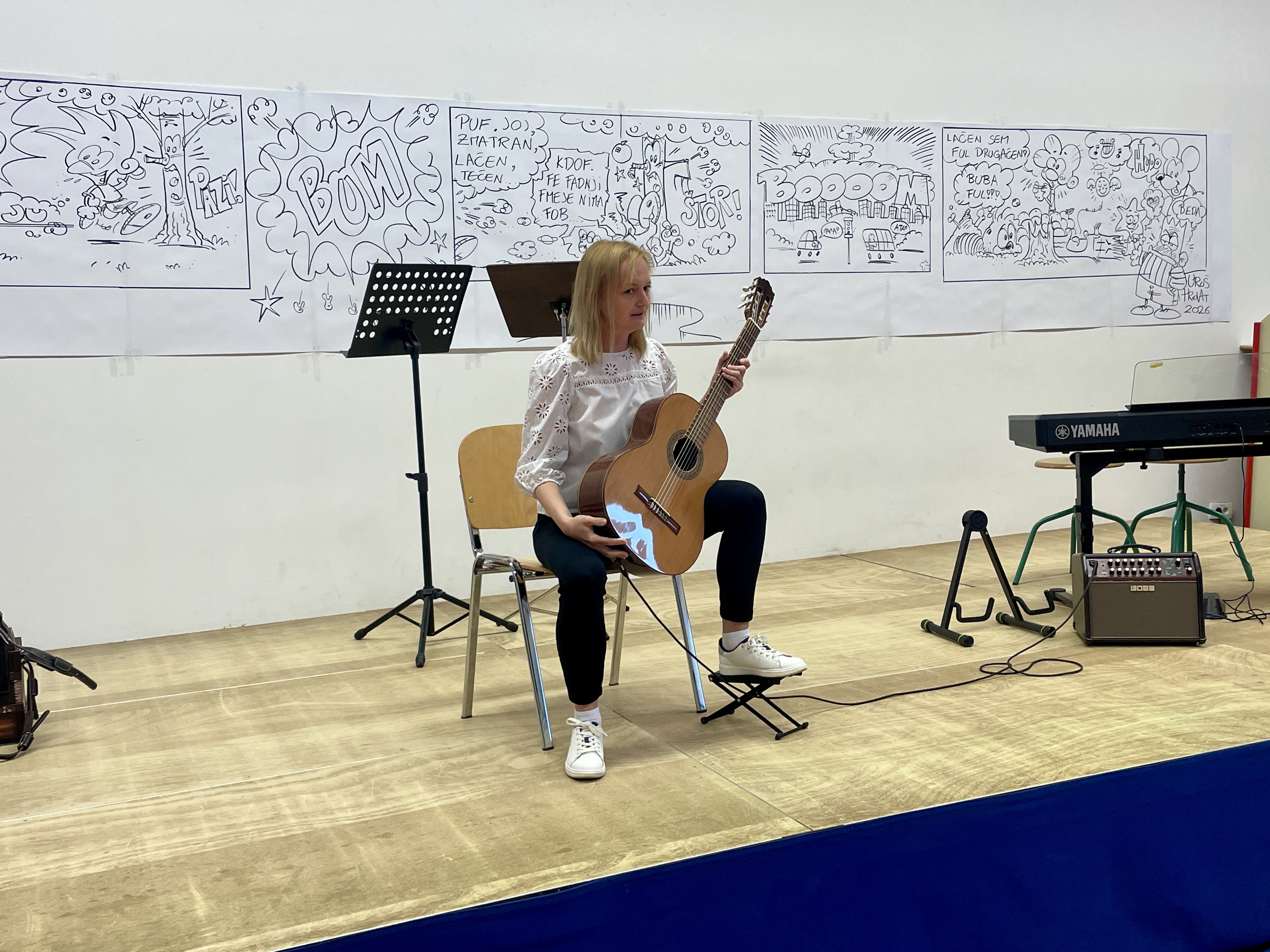 Predstavitev instrumentov na OŠ Mokronog in Podružnični šoli Trebelno
