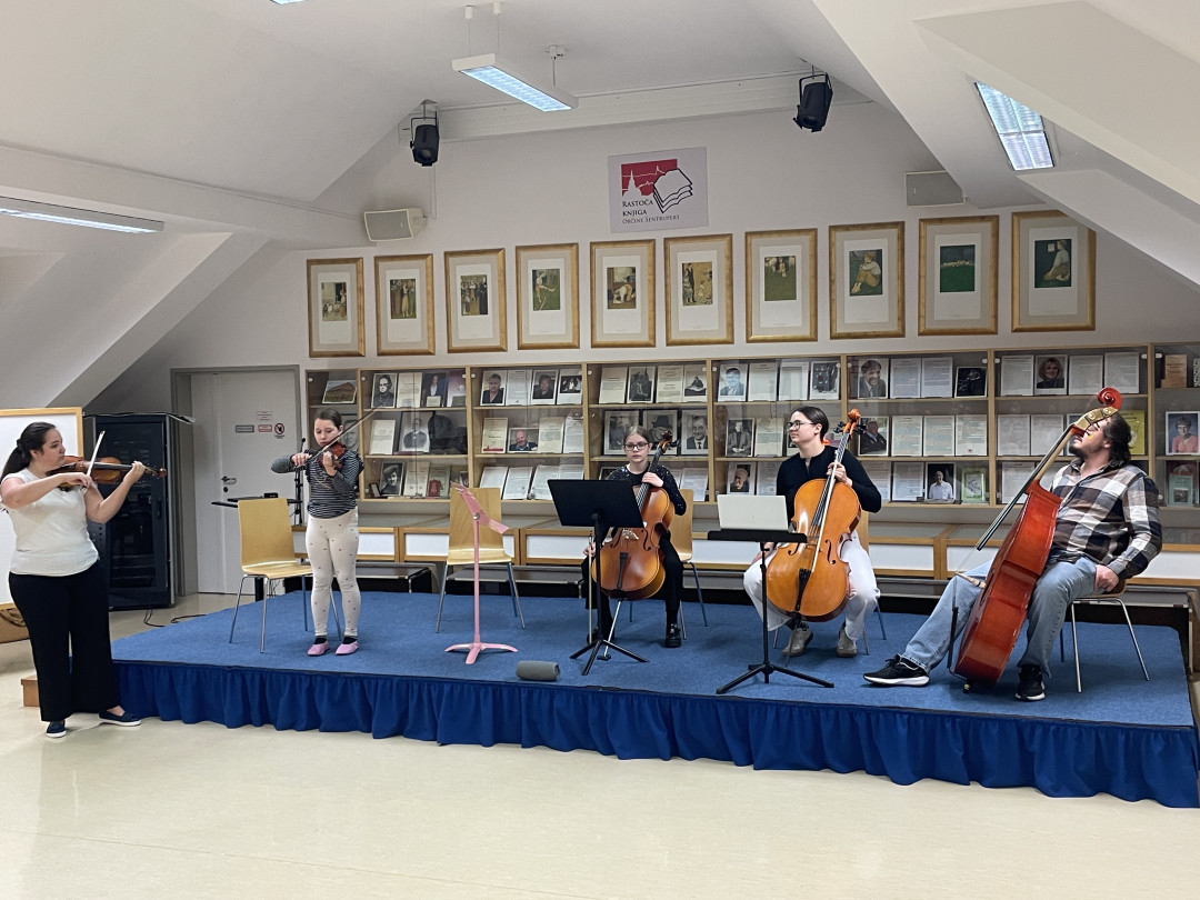 Predstavitve instrumentov na Osnovni šoli dr. Pavla Lunačka Šentrupert in Osnovni šoli Mirna