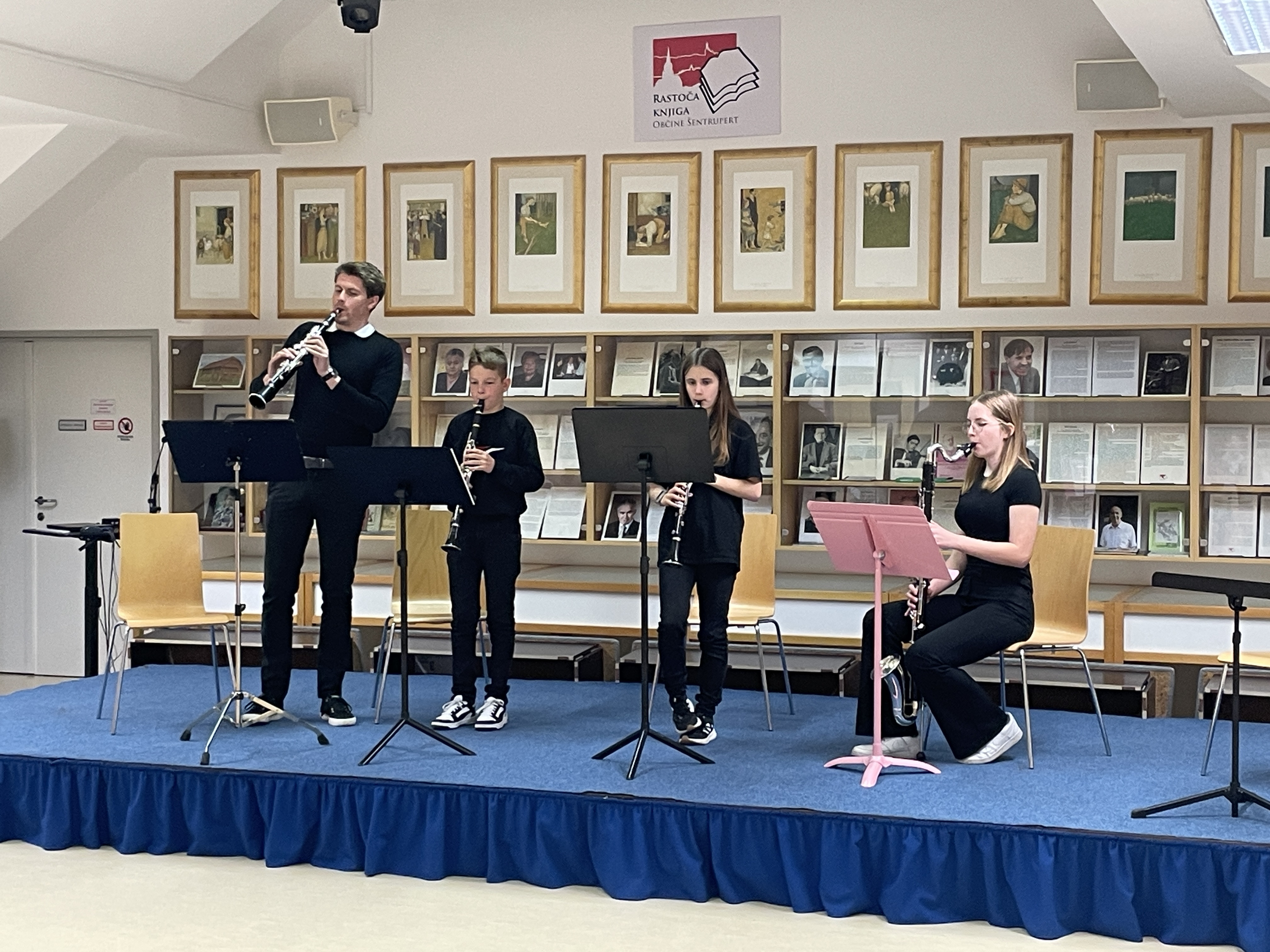 Predstavitve instrumentov na Osnovni šoli dr. Pavla Lunačka Šentrupert in Osnovni šoli Mirna
