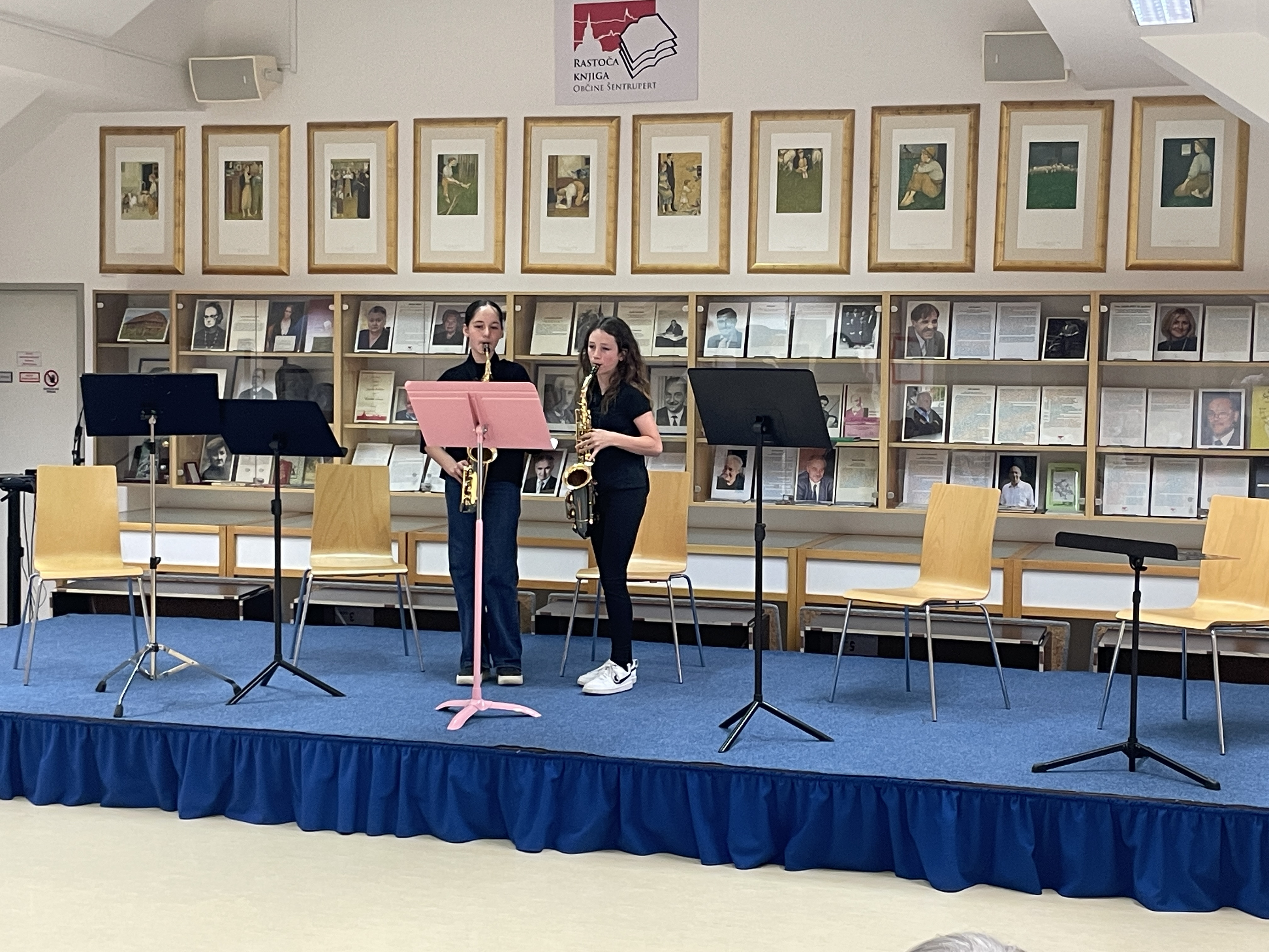 Predstavitve instrumentov na Osnovni šoli dr. Pavla Lunačka Šentrupert in Osnovni šoli Mirna