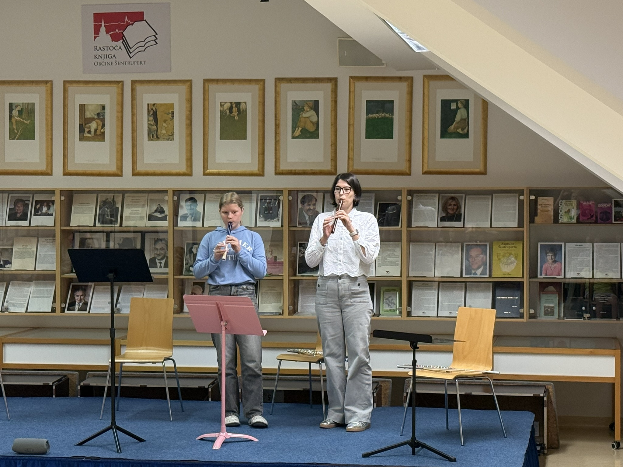 Predstavitve instrumentov na Osnovni šoli dr. Pavla Lunačka Šentrupert in Osnovni šoli Mirna