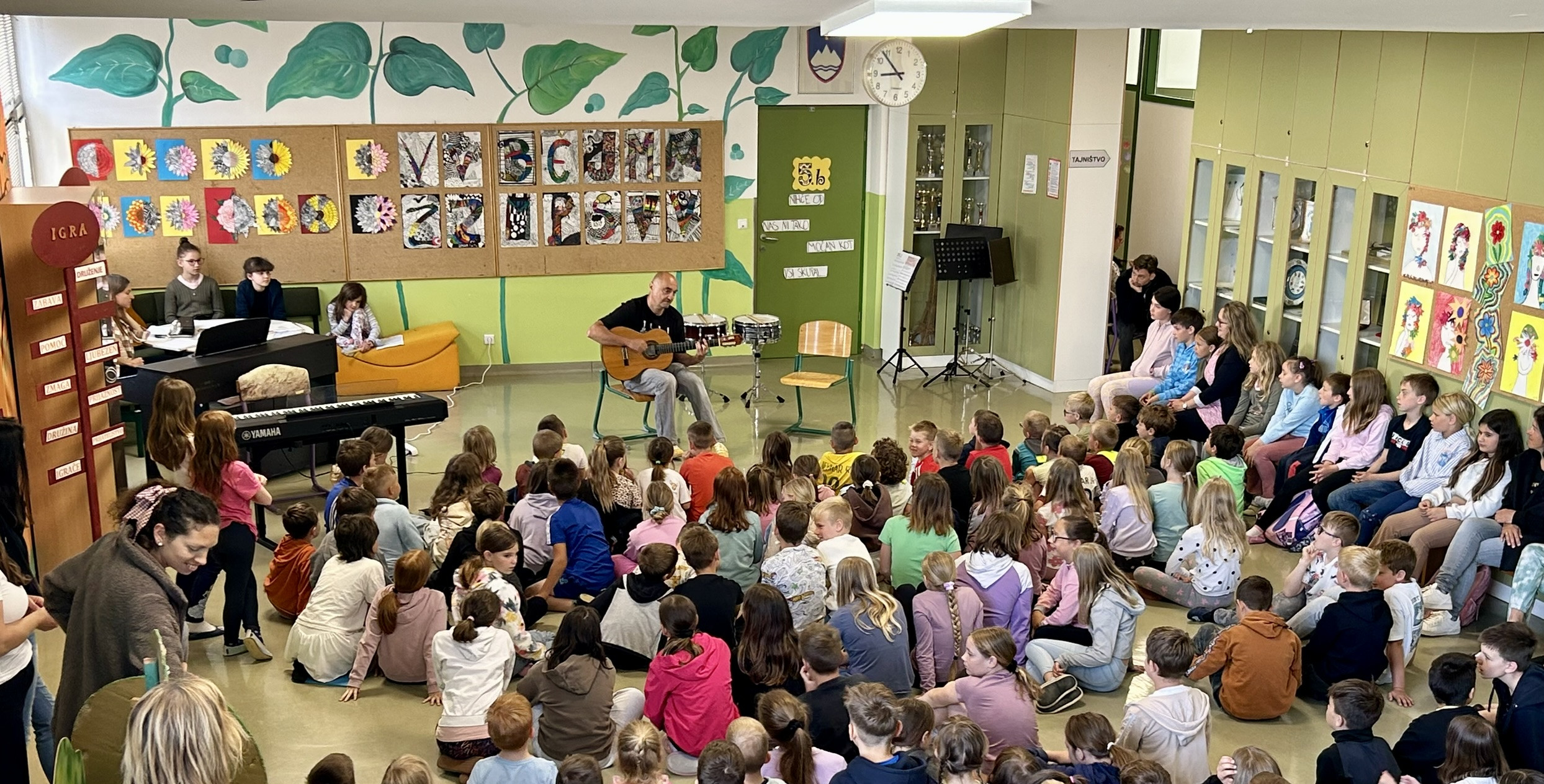 Predstavitve instrumentov na Osnovni šoli Veliki Gaber