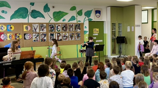 Predstavitve instrumentov na Osnovni šoli Veliki Gaber