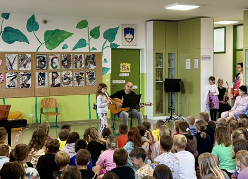 Predstavitve instrumentov na Osnovni šoli Veliki Gaber