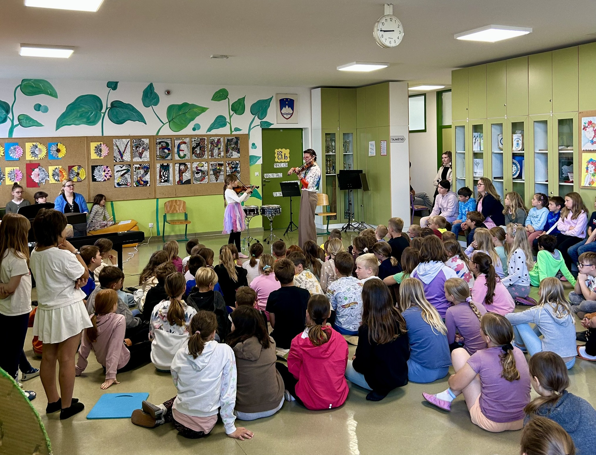 Predstavitve instrumentov na Osnovni šoli Veliki Gaber