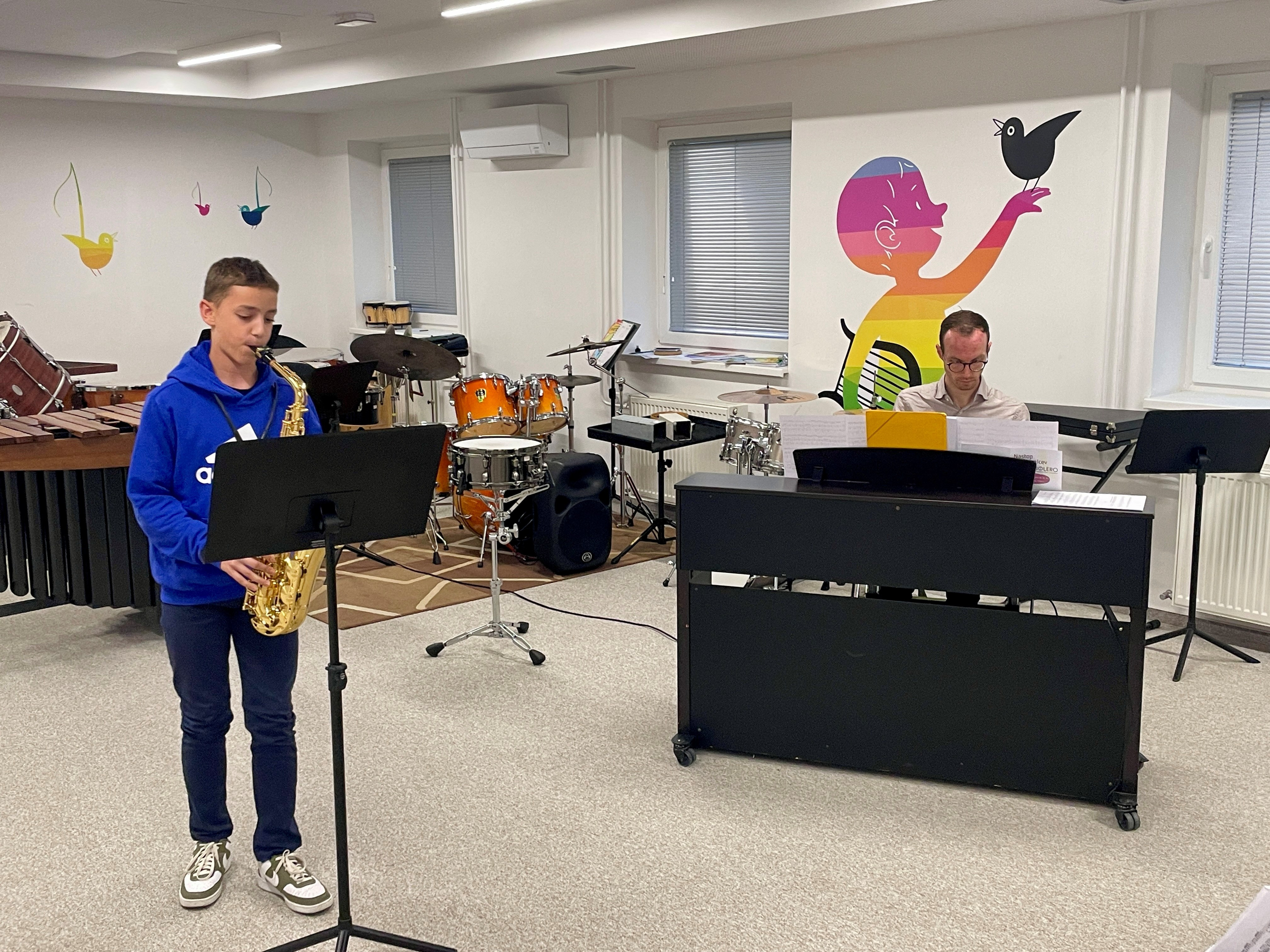 Predtekmovalni nastop udeležencev tekmovanja Bolero