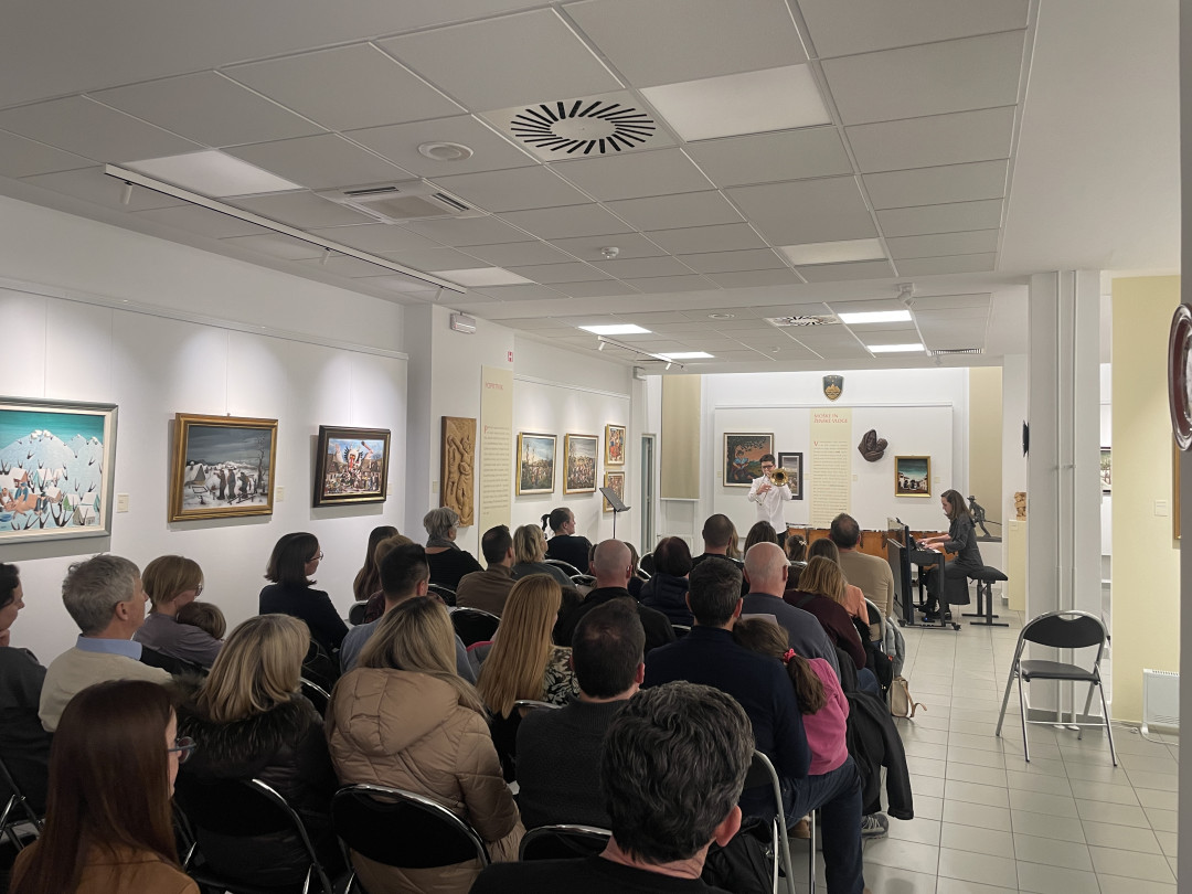 Prvi koncert iz cikla Mladi glasbeniki nastopajo v galeriji