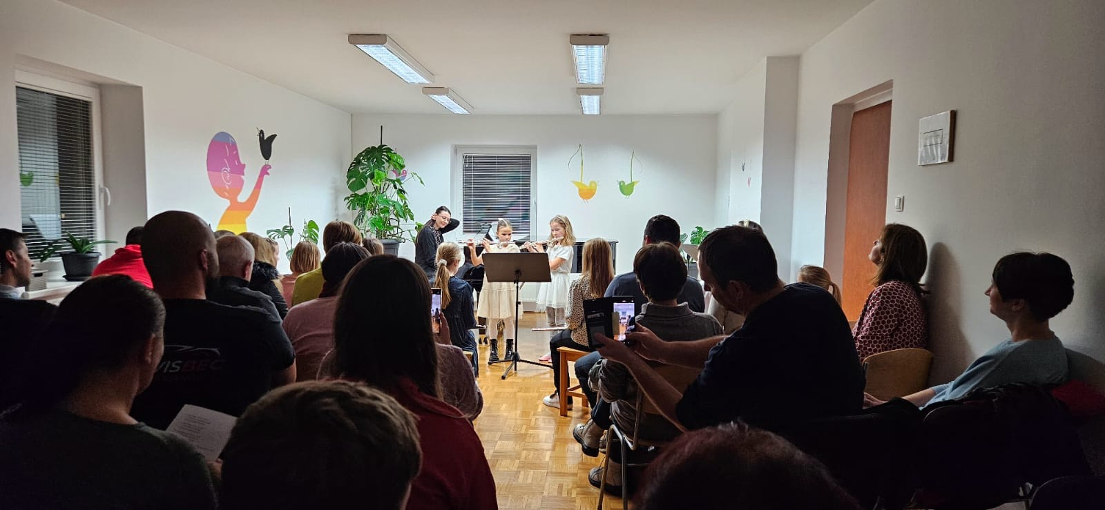 Razredni nastop učencev flavte