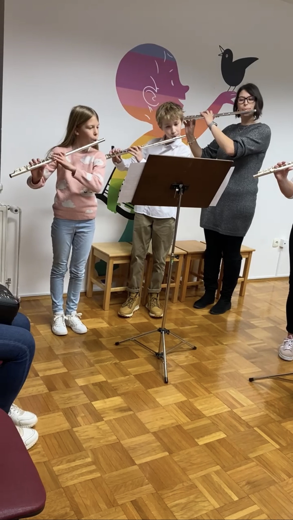 Razredni nastop učencev flavte