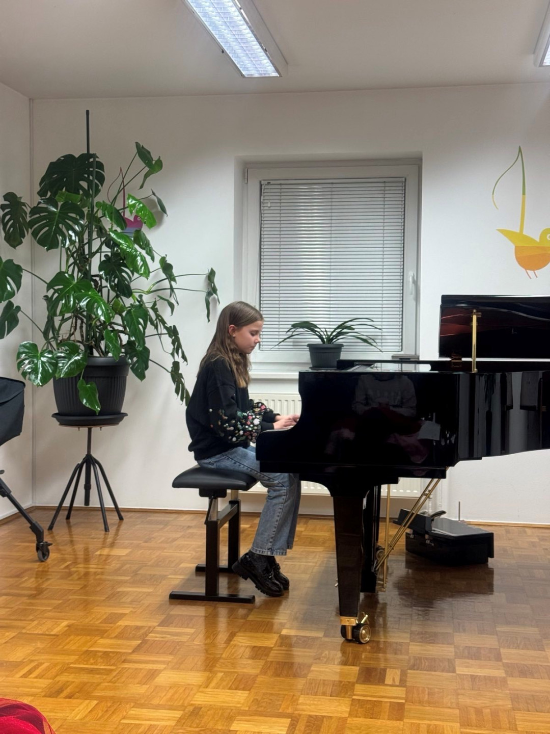 Razredni nastop učencev klavirja