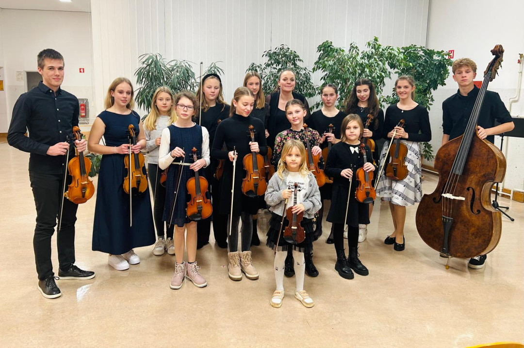 Razredni nastop učencev violine in viole