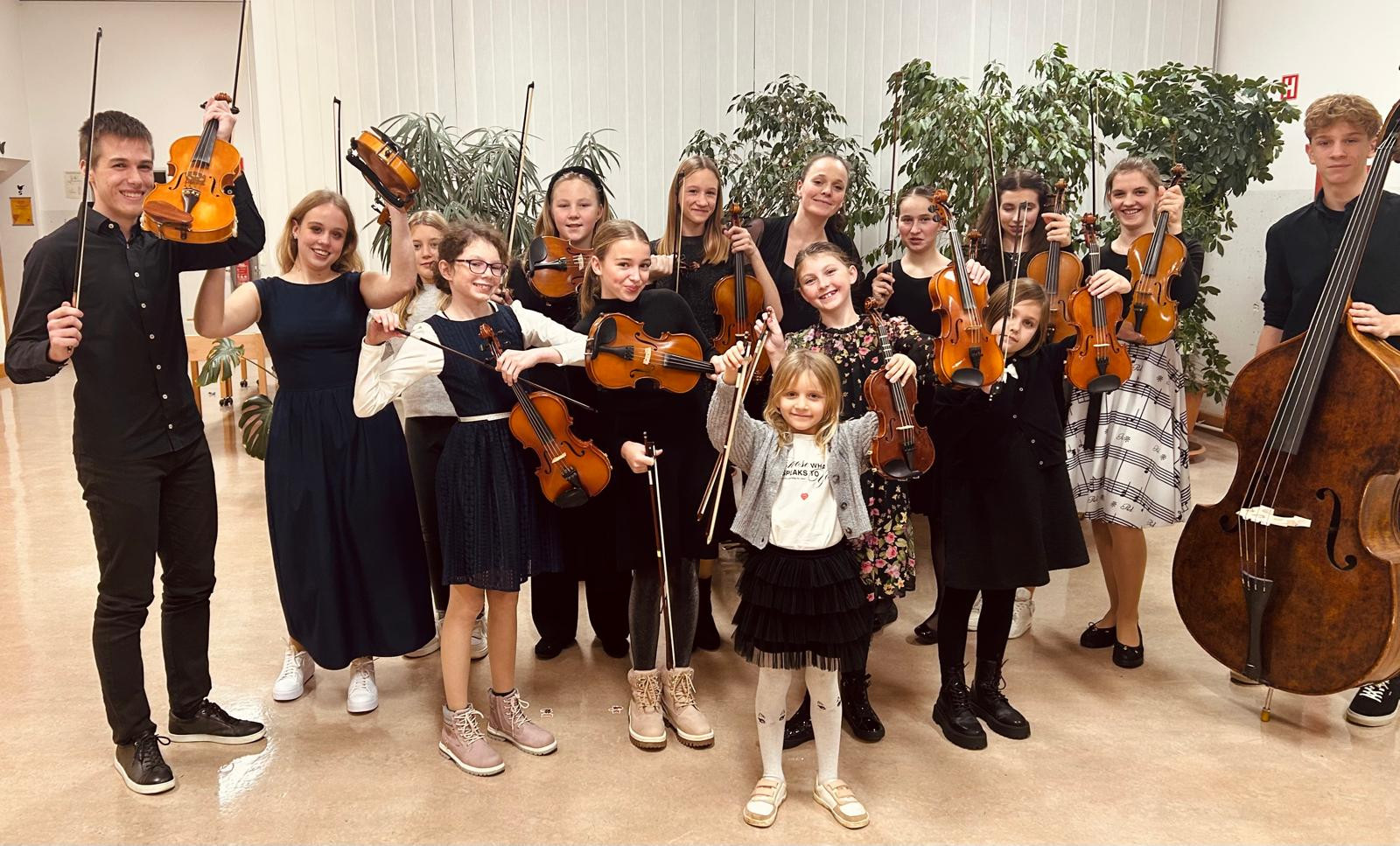 Razredni nastop učencev violine in viole