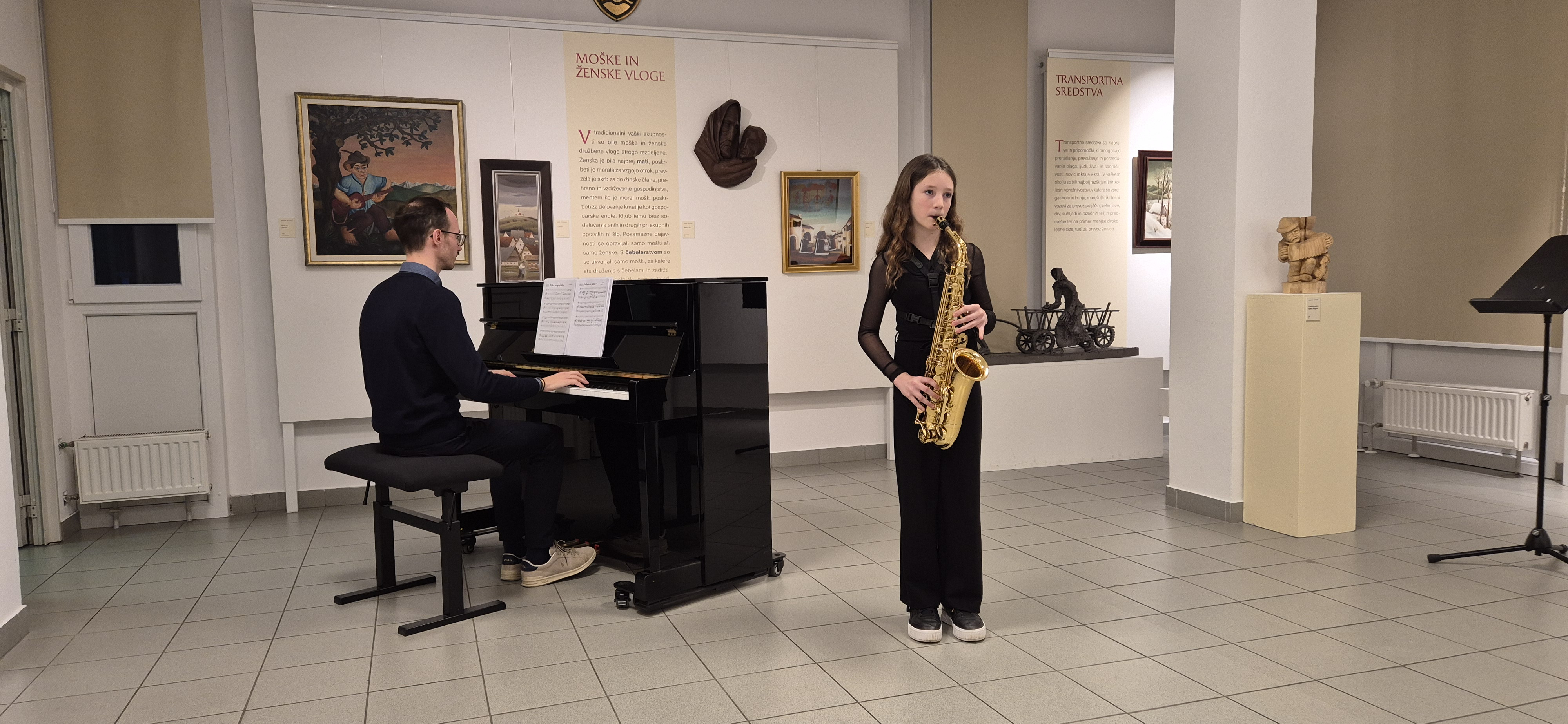 Tretji koncert iz cikla Mladi glasbeniki nastopajo v galeriji