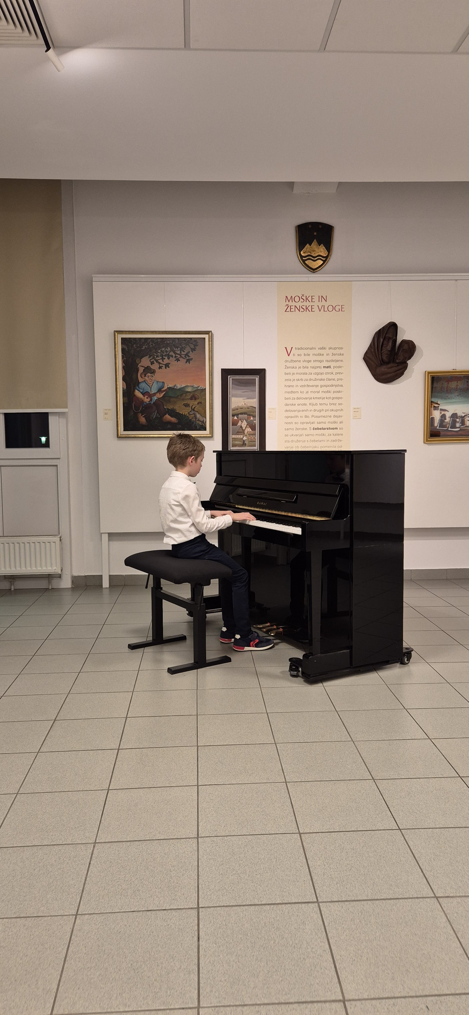 Tretji koncert iz cikla Mladi glasbeniki nastopajo v galeriji