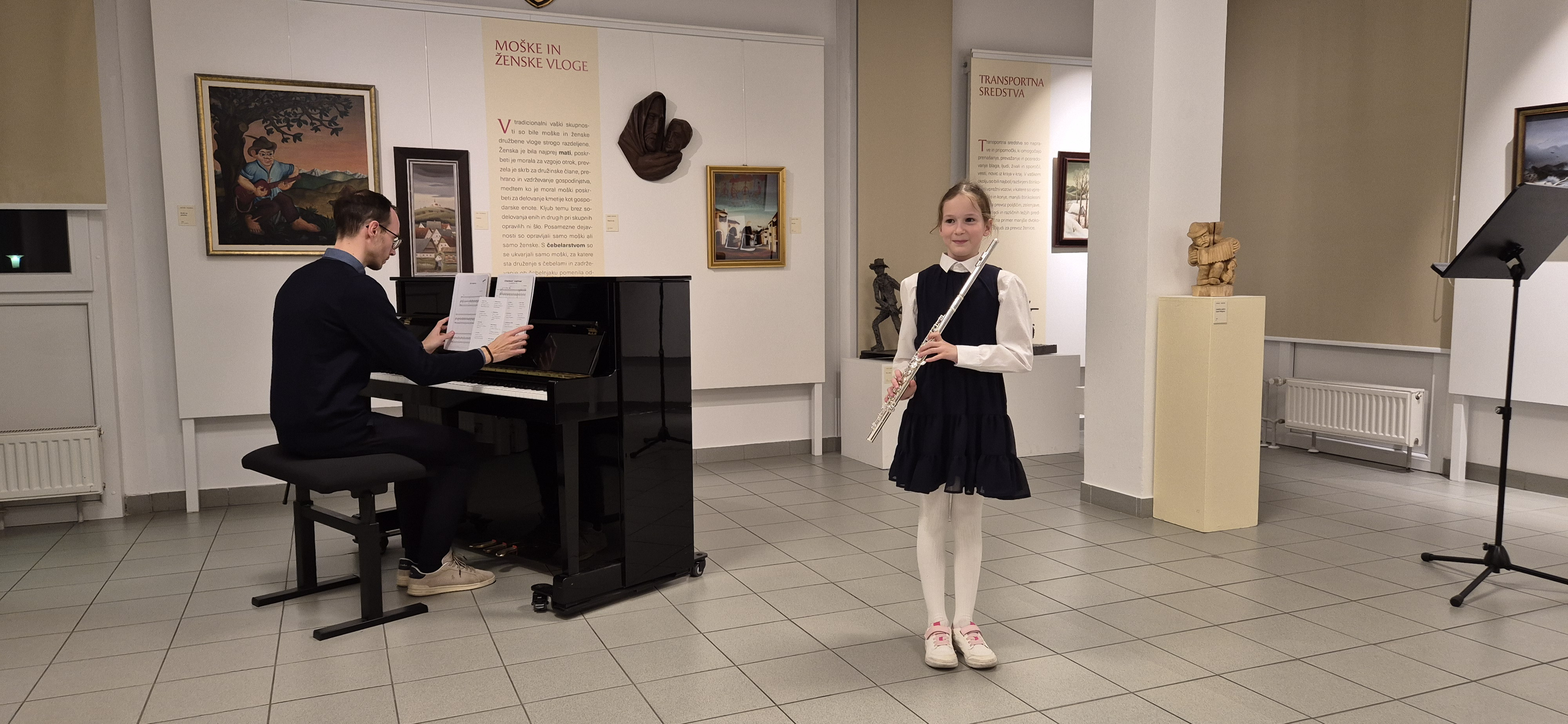 Tretji koncert iz cikla Mladi glasbeniki nastopajo v galeriji