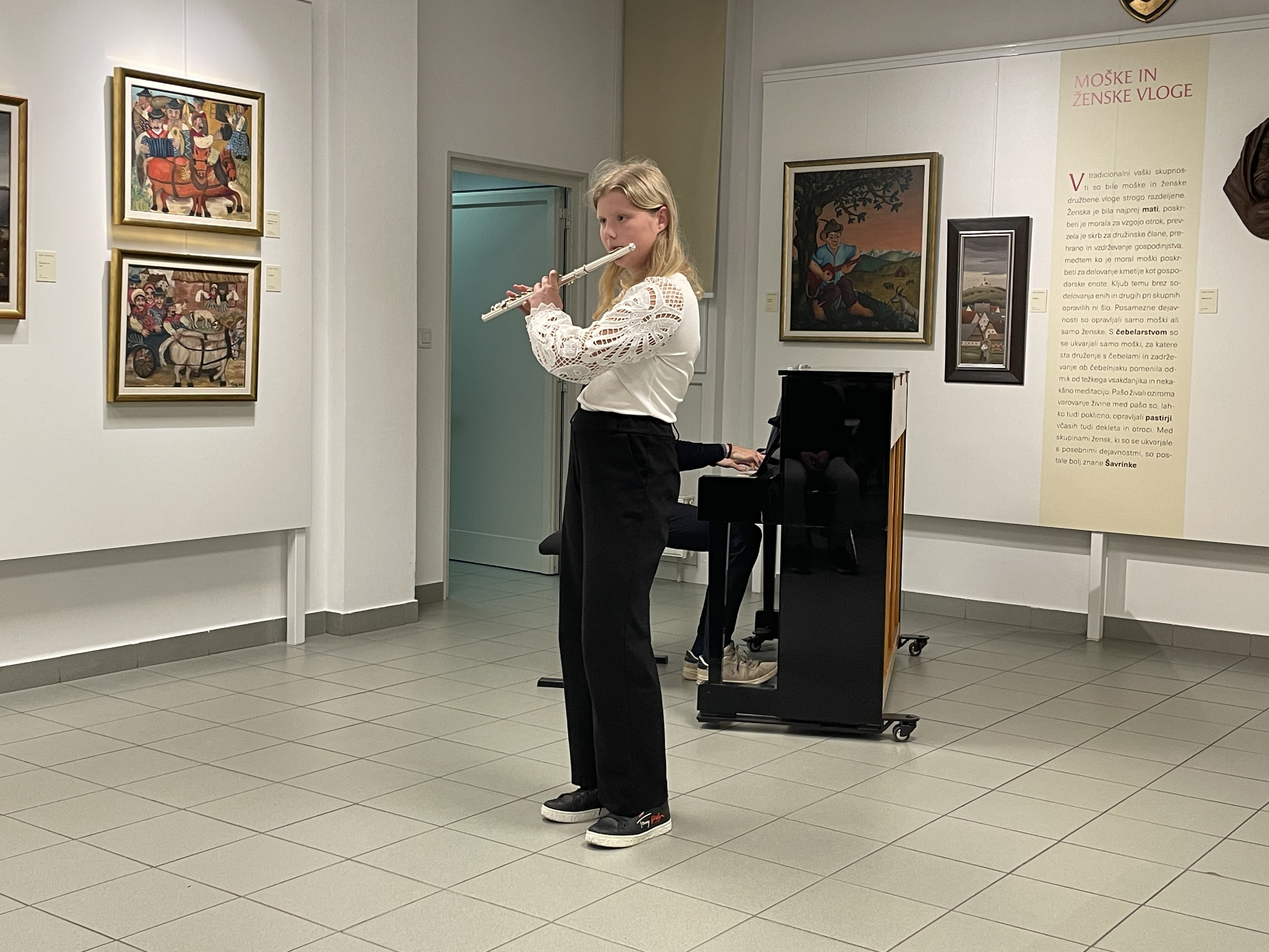 Tretji koncert iz cikla Mladi glasbeniki nastopajo v galeriji