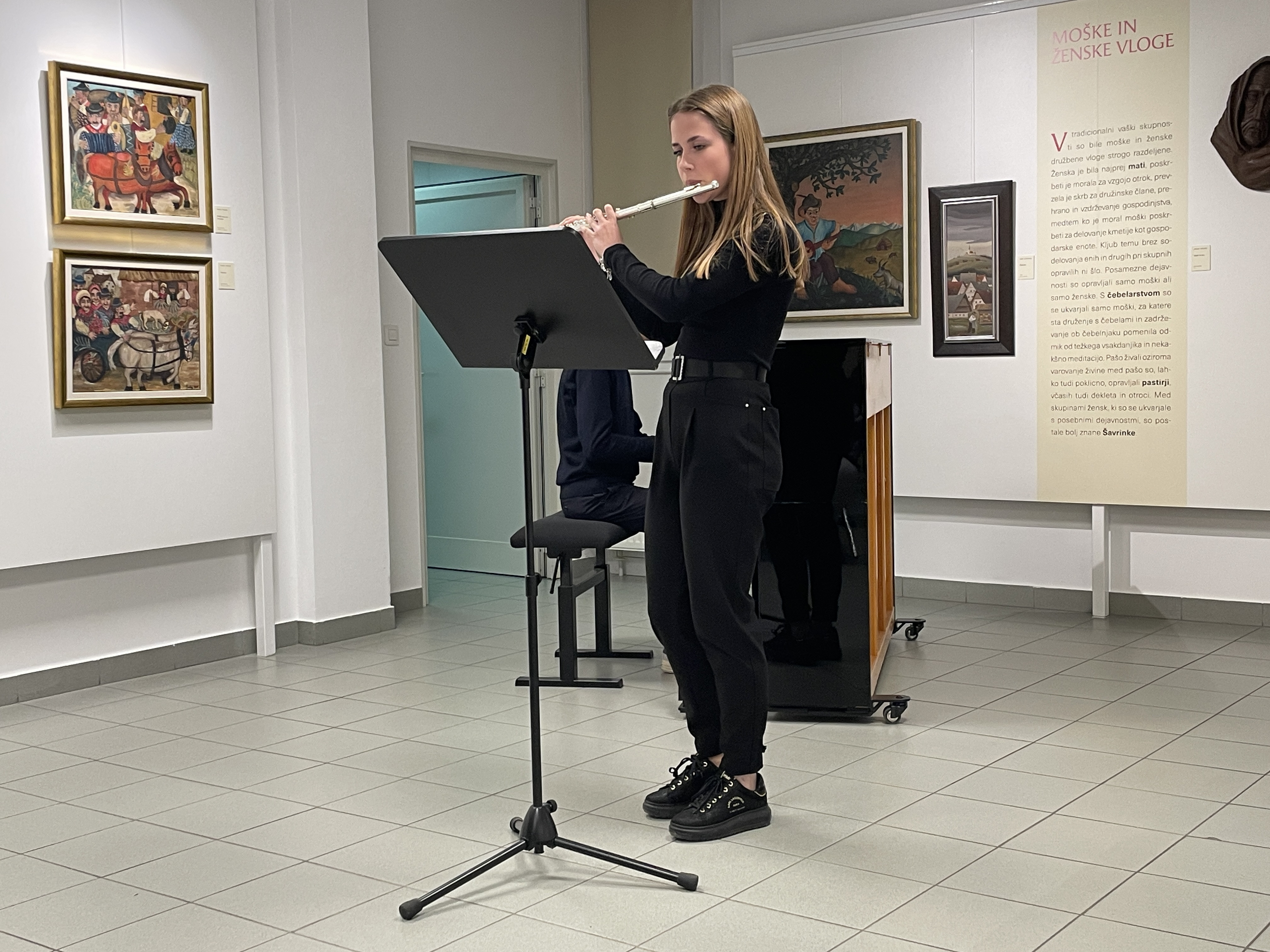 Tretji koncert iz cikla Mladi glasbeniki nastopajo v galeriji