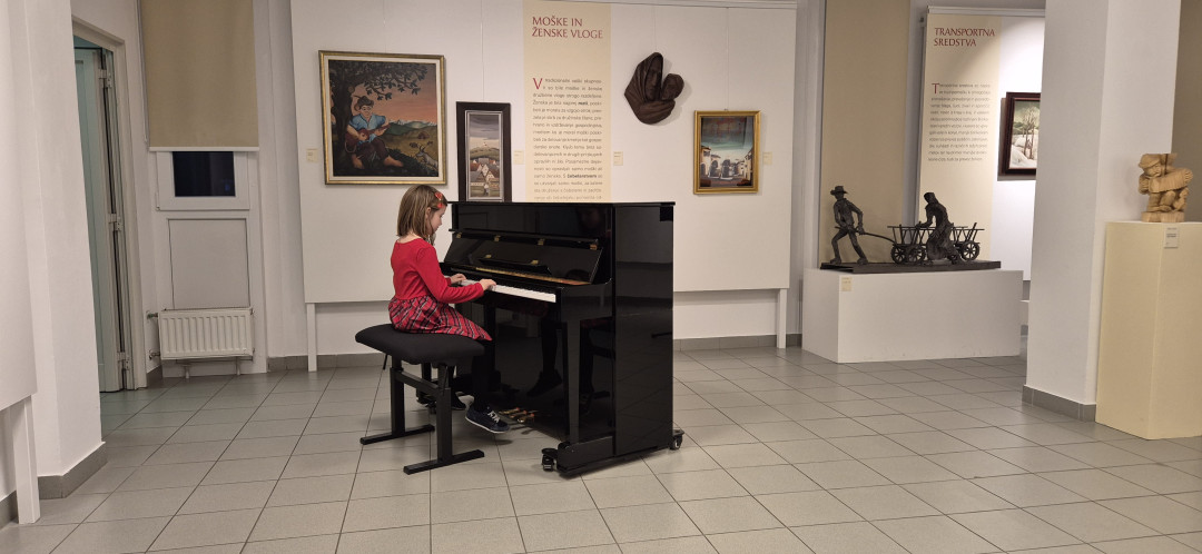 Tretji koncert iz cikla Mladi glasbeniki nastopajo v galeriji