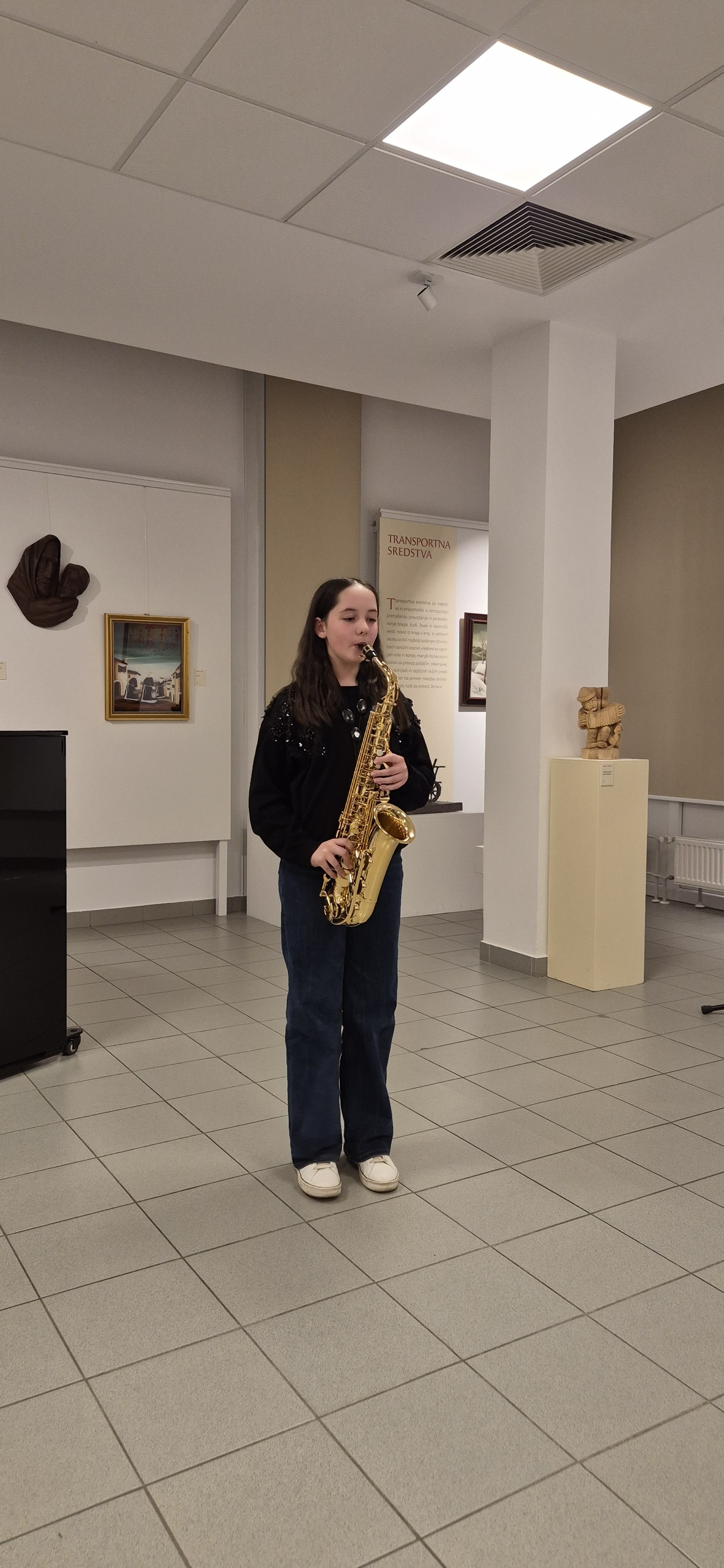 Tretji koncert iz cikla Mladi glasbeniki nastopajo v galeriji