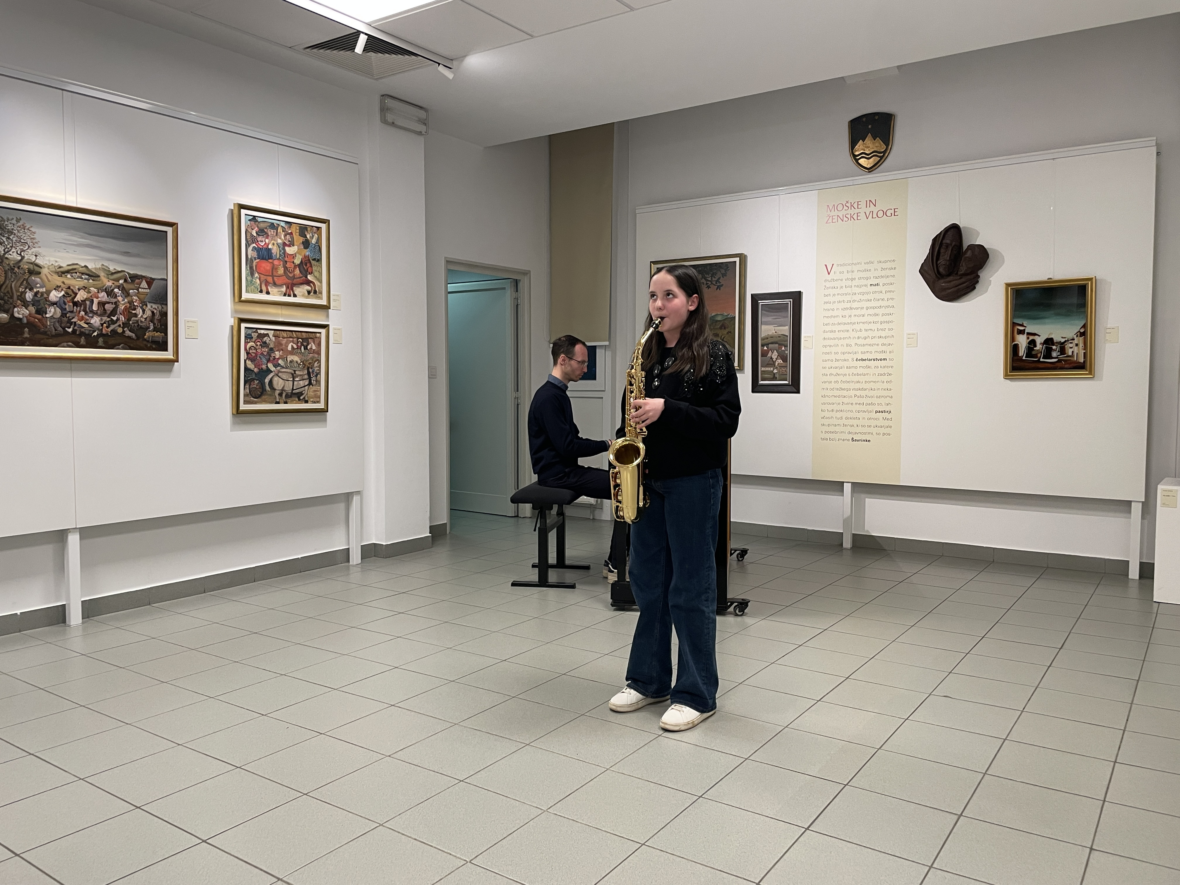 Tretji koncert iz cikla Mladi glasbeniki nastopajo v galeriji