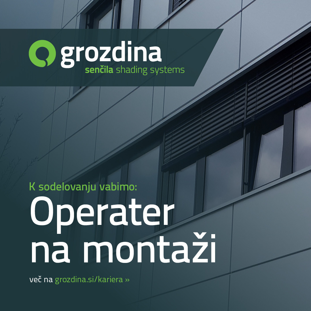 Zaposlitev: Operater na montaži