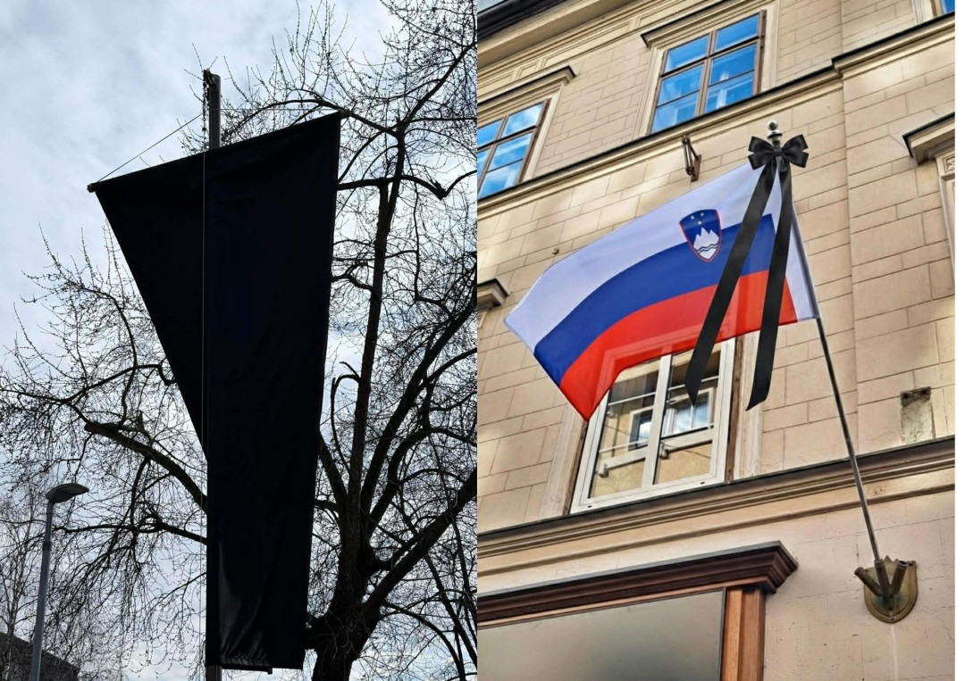 Izobešanje žalne zastave