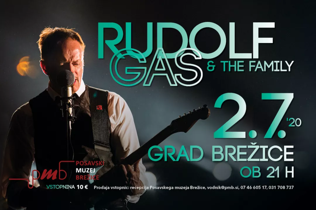 Poletni koncert Rudolf Gas & The Family
