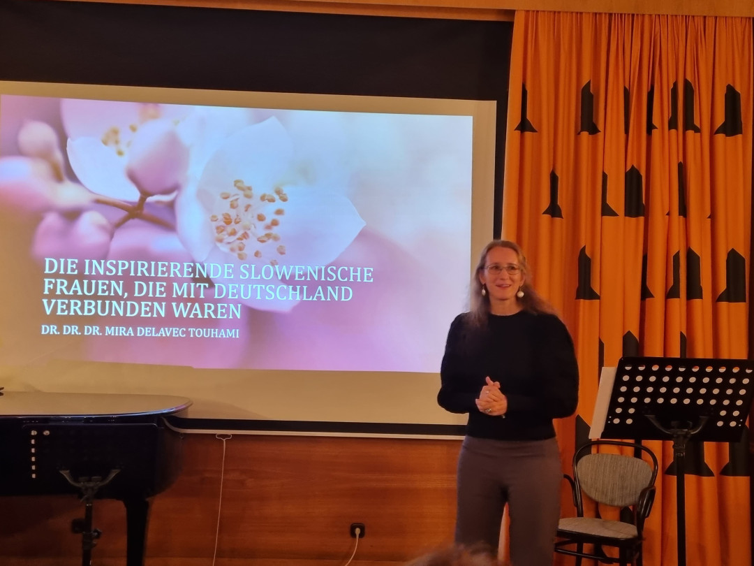 Predavanje o treh izjemnih Slovenkah v Münchnu