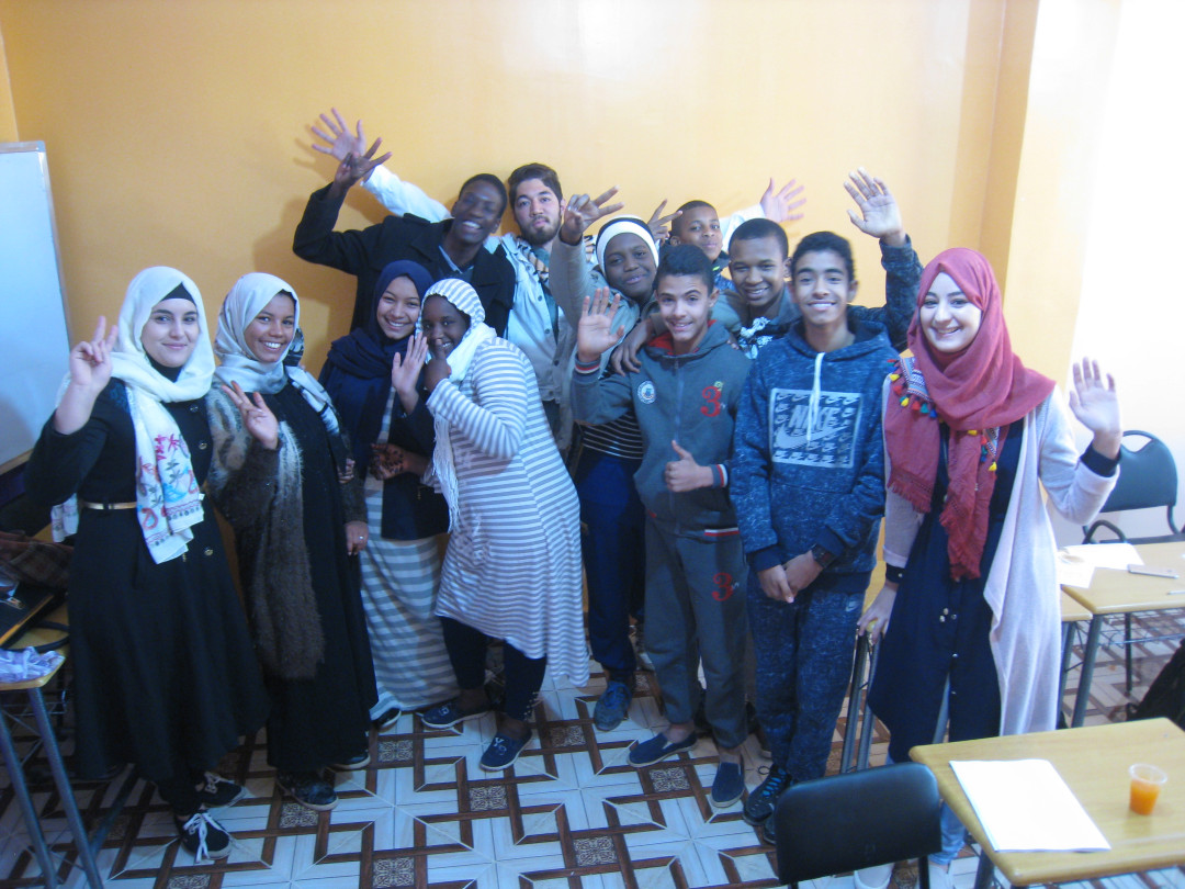 SLOVENSKI DIJAKI SI DOPISUJEJO Z MLADIMI IZ SAHARE