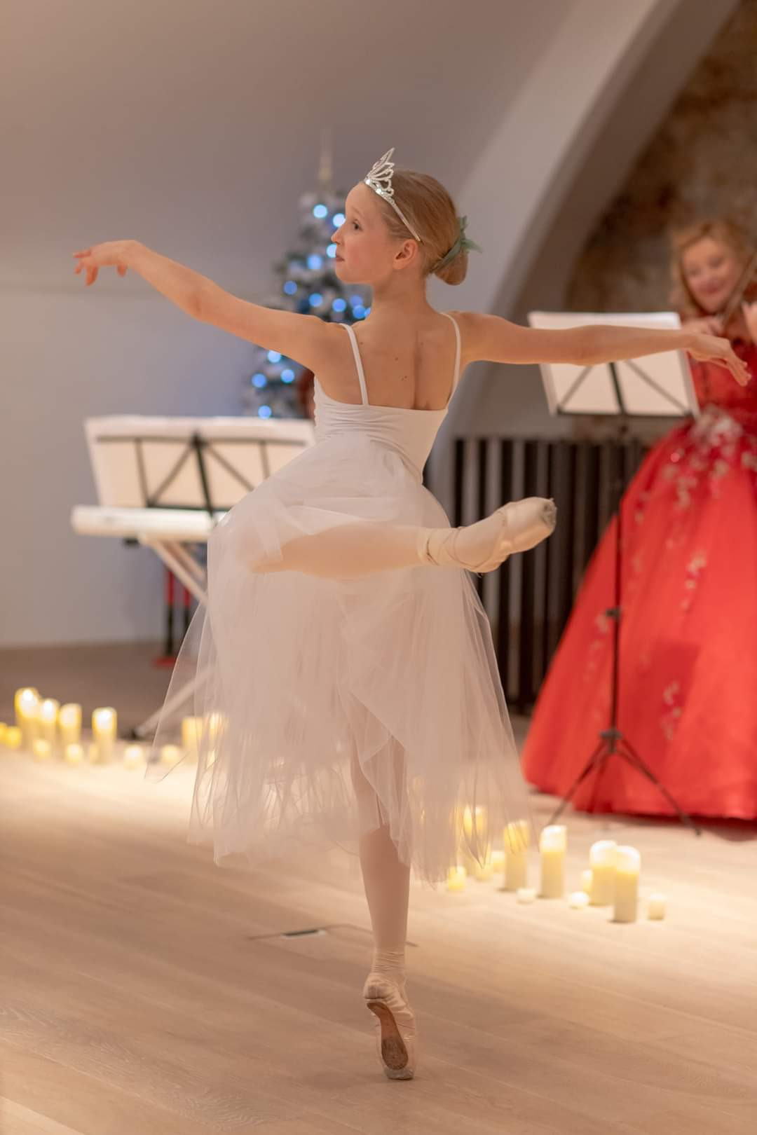 Hrestač ob soju sveč