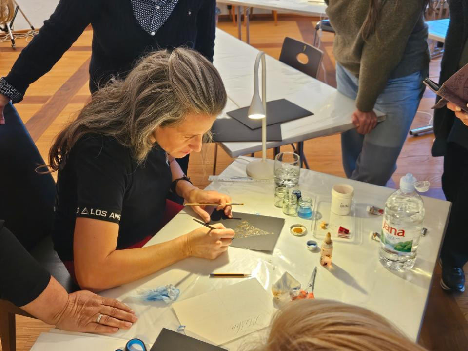 Kaligrafija z Loredano Zega