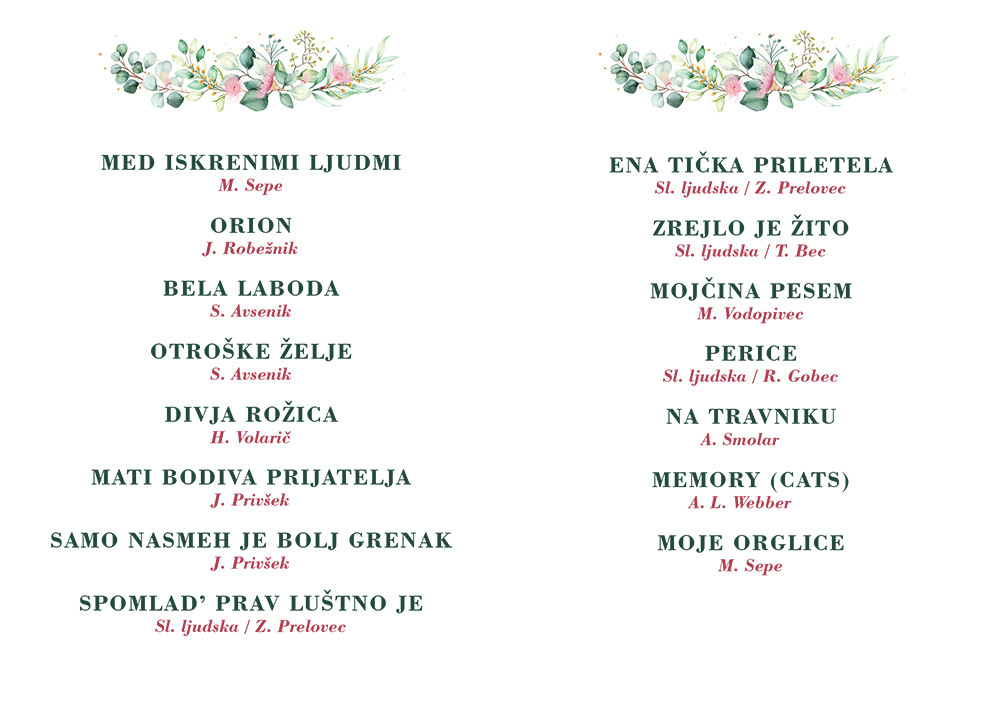 Ljuba si pomlad zelena