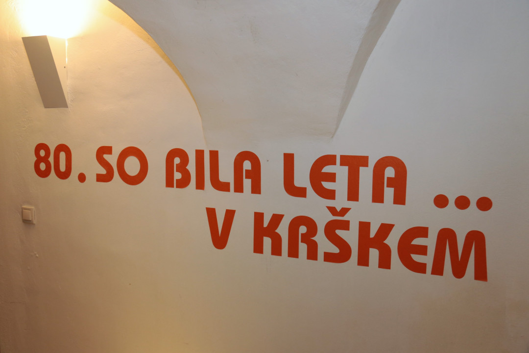 80. so bila leta  ... v Krškem