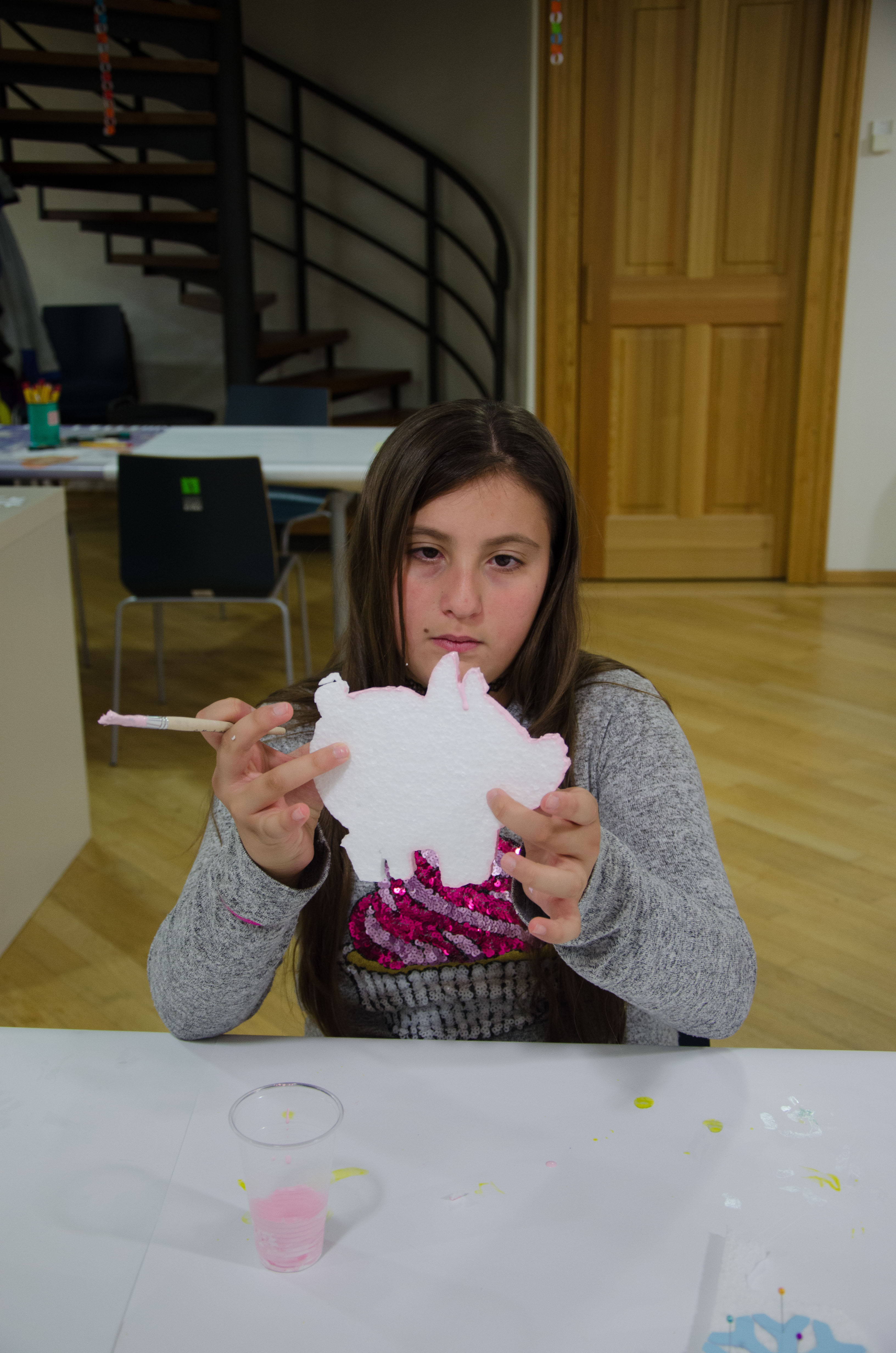 Adventni utrinki Krškega: Okraski iz stiroporja