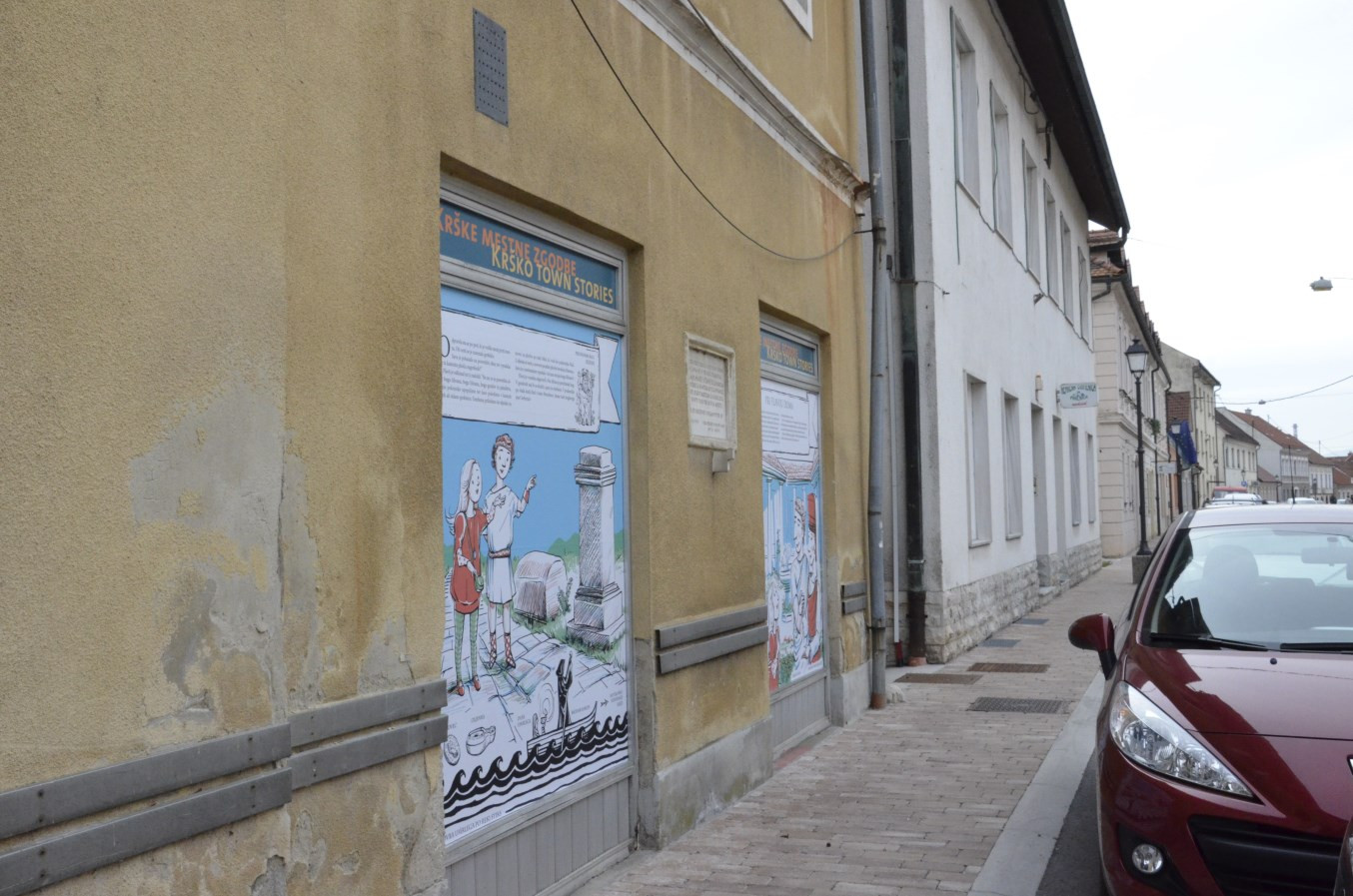 Deklica Sava raziskuje Neviodunum