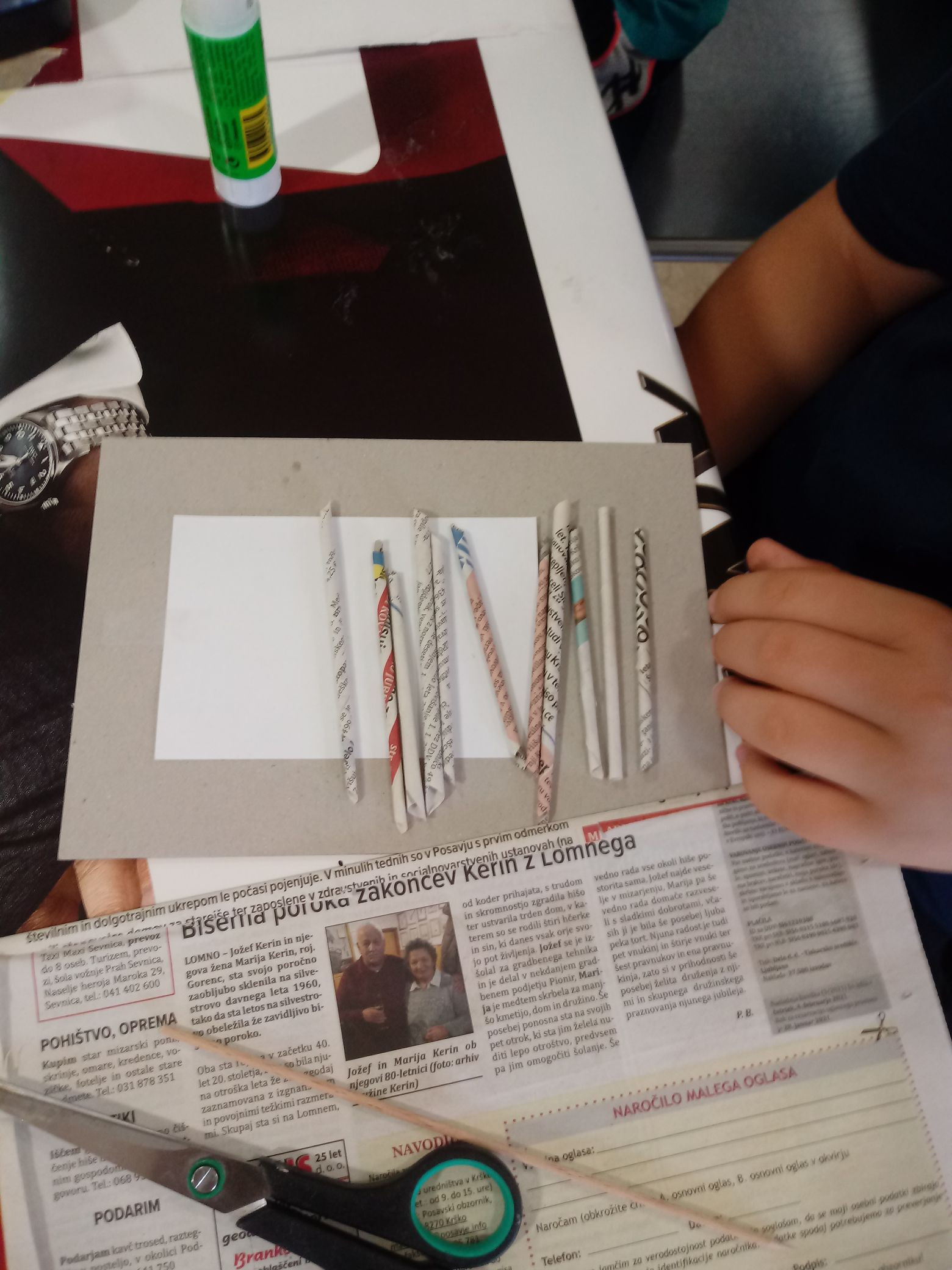 Fran Bonač in Tovarna celuloze na Vidmu, delavnica ob razstavi