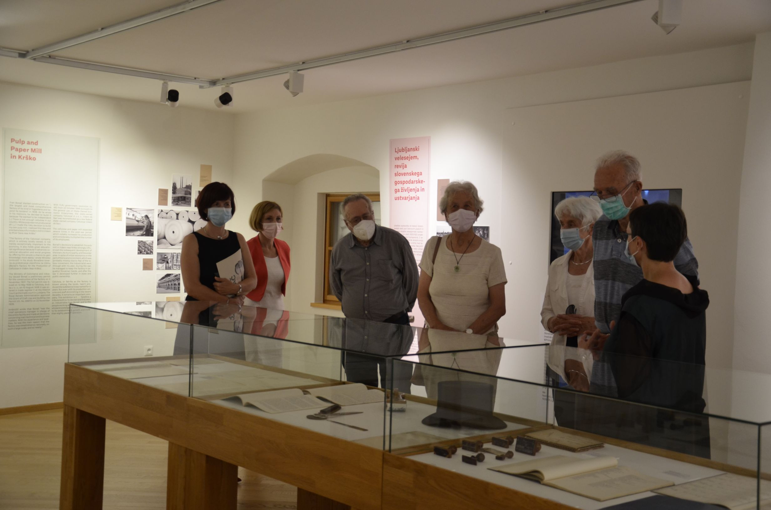 Fran Bonač in tovarna celuloze na Vidmu pri Krškem