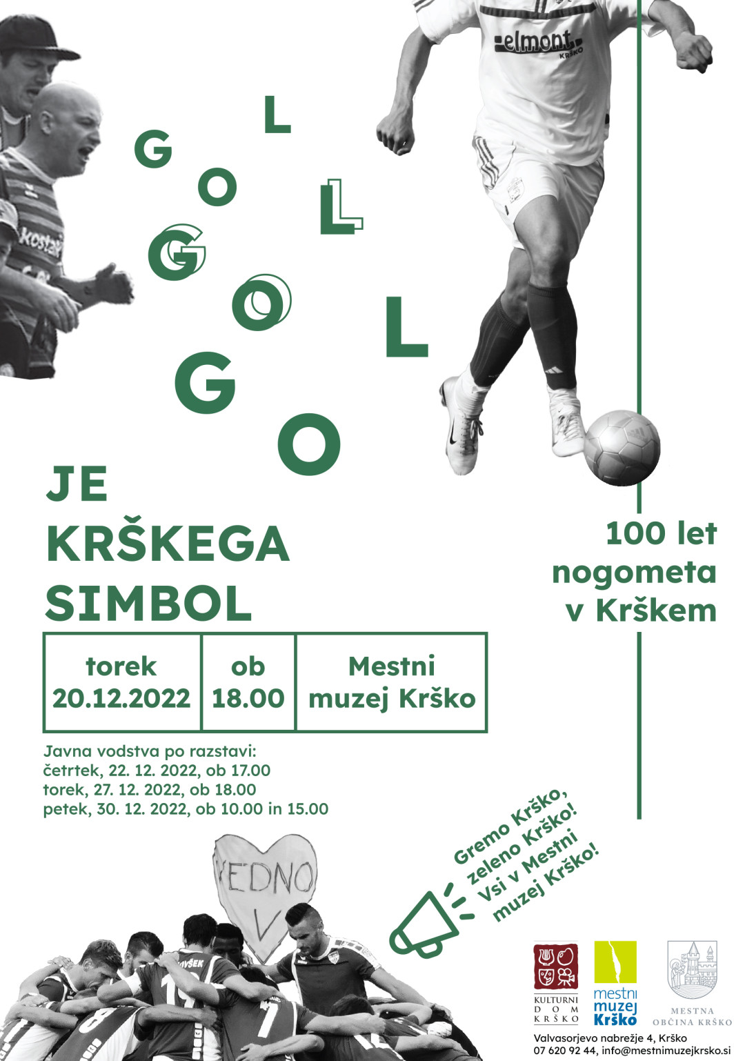 »Gol, gol, gol je Krškega simbol« - 100 let nogometa v Krškem