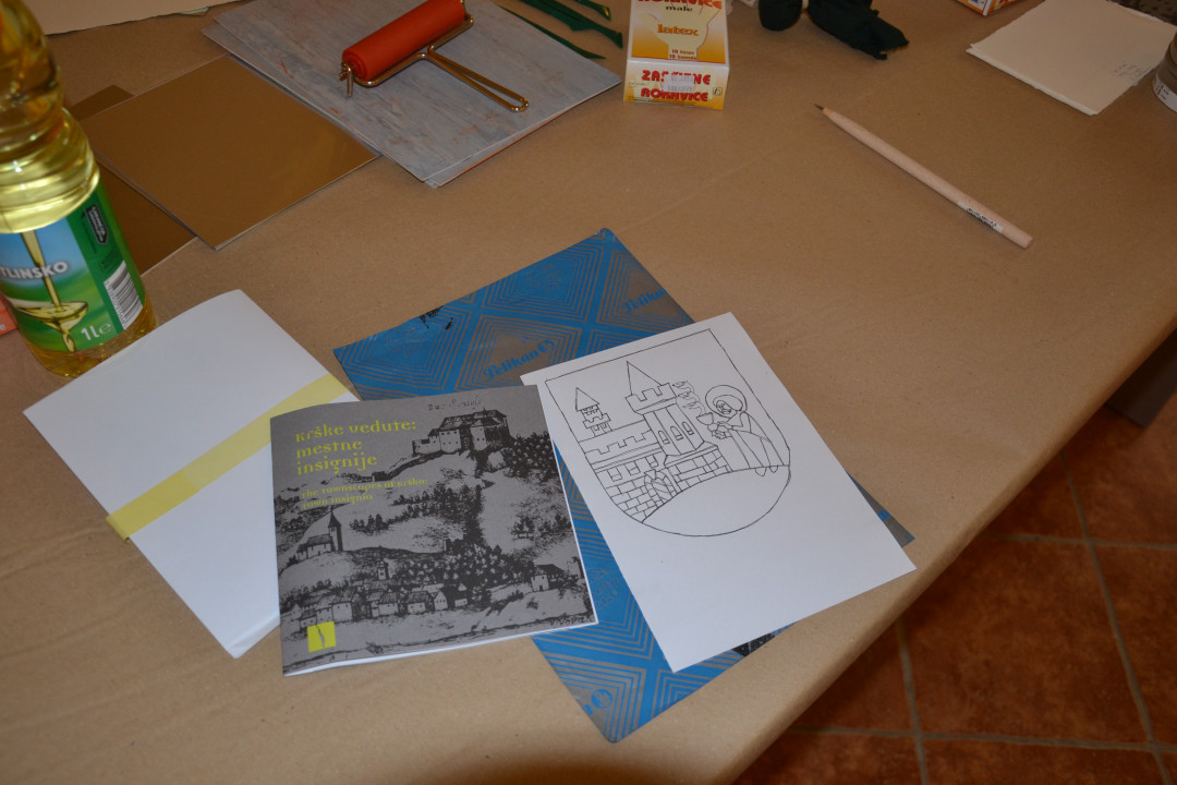 Grafična delavnica v tehniki suha igla