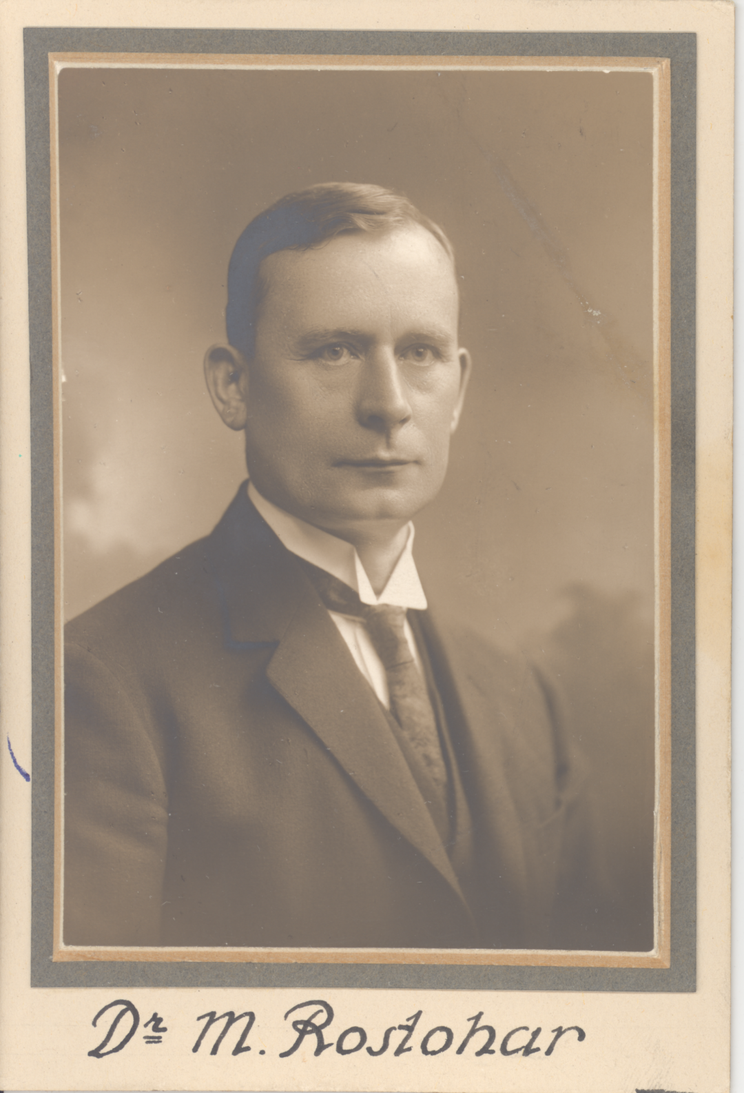 Mihajlo Rostohar, eksperimentalni psiholog, filozof, soustanovitelj Univerze v Ljubljani, pedagog, kritični mislec