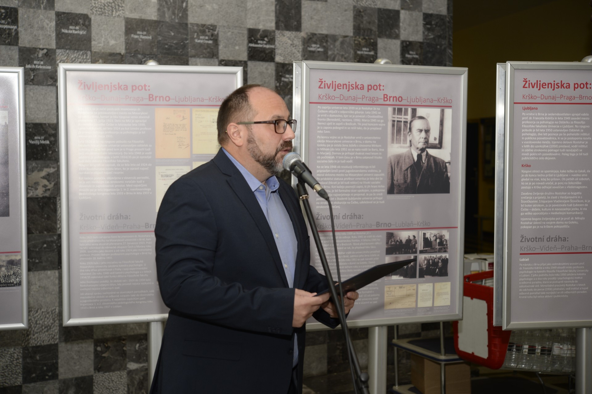 Mihajlo Rostohar soustanovitelj Univerze v Ljubljani,