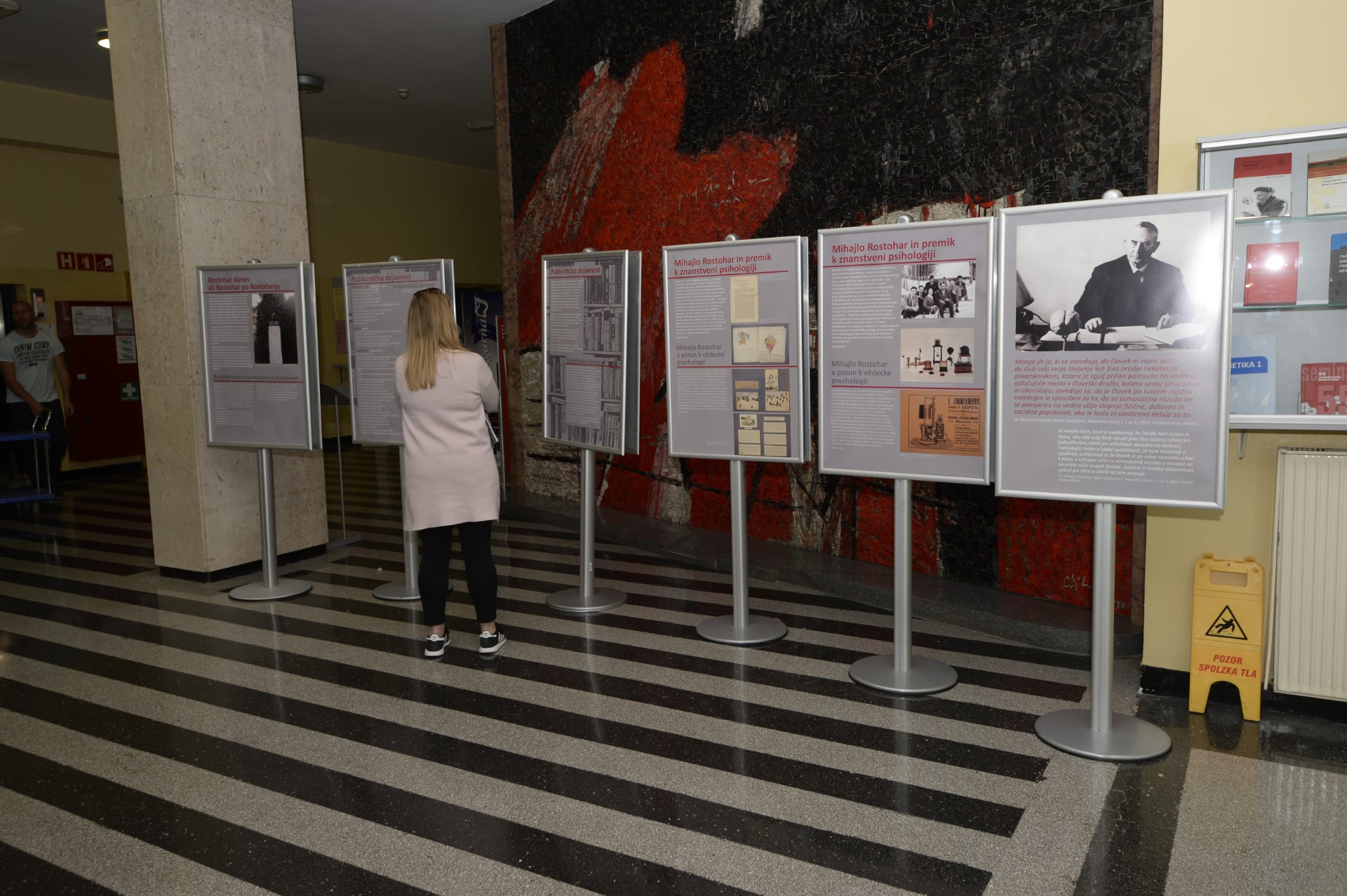 Mihajlo Rostohar soustanovitelj Univerze v Ljubljani,