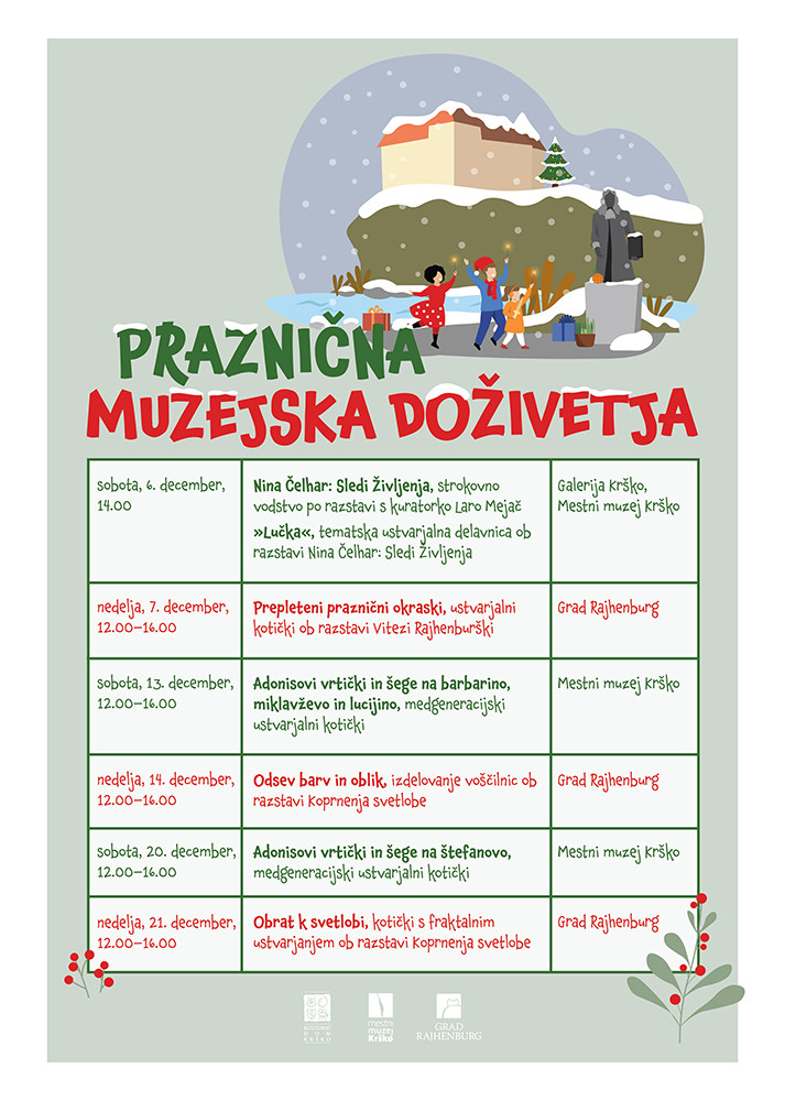 Praznična muzejska doživetja
