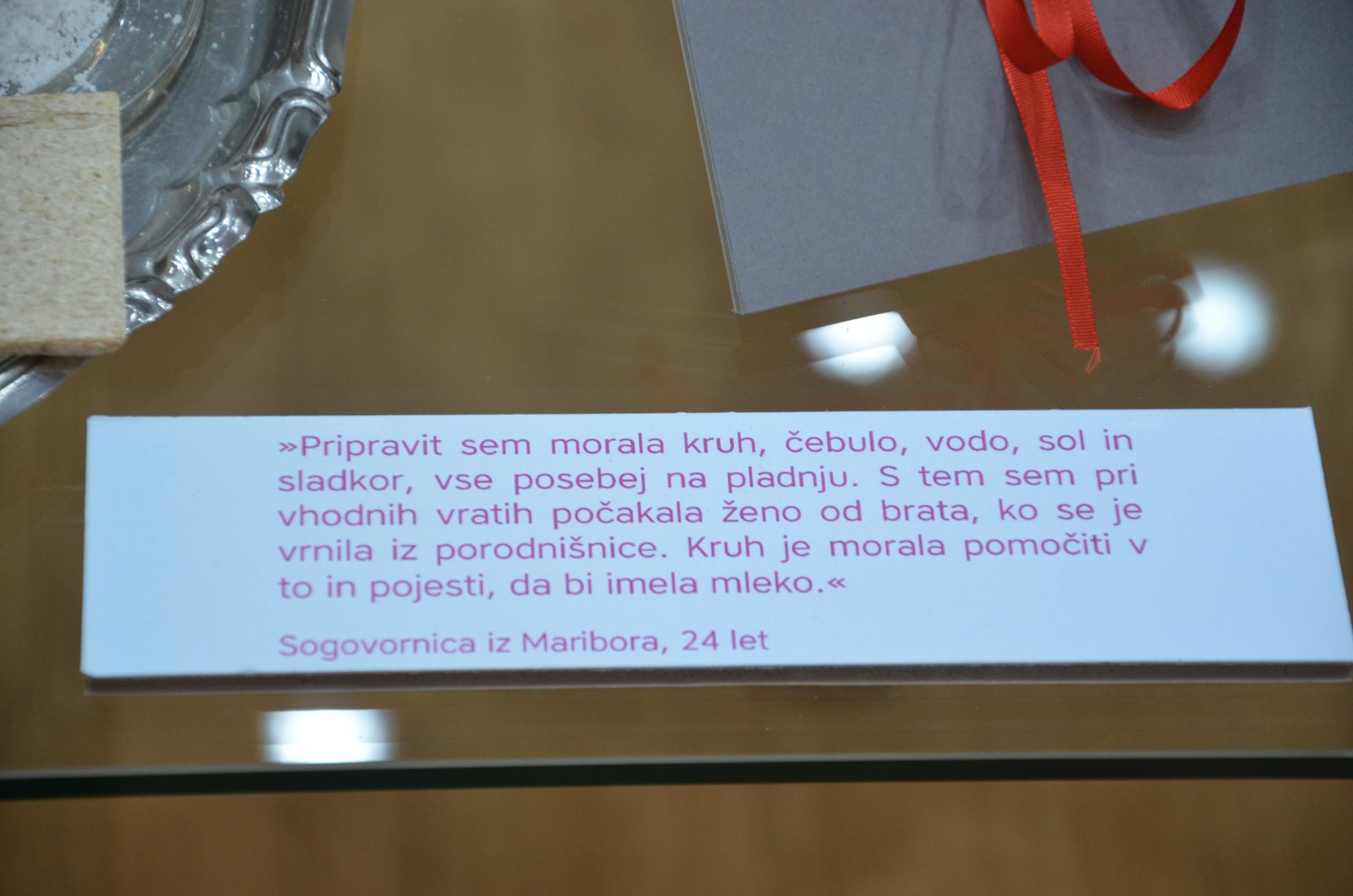 Rojstvo, izkušnje Rominj, odprtje razstave