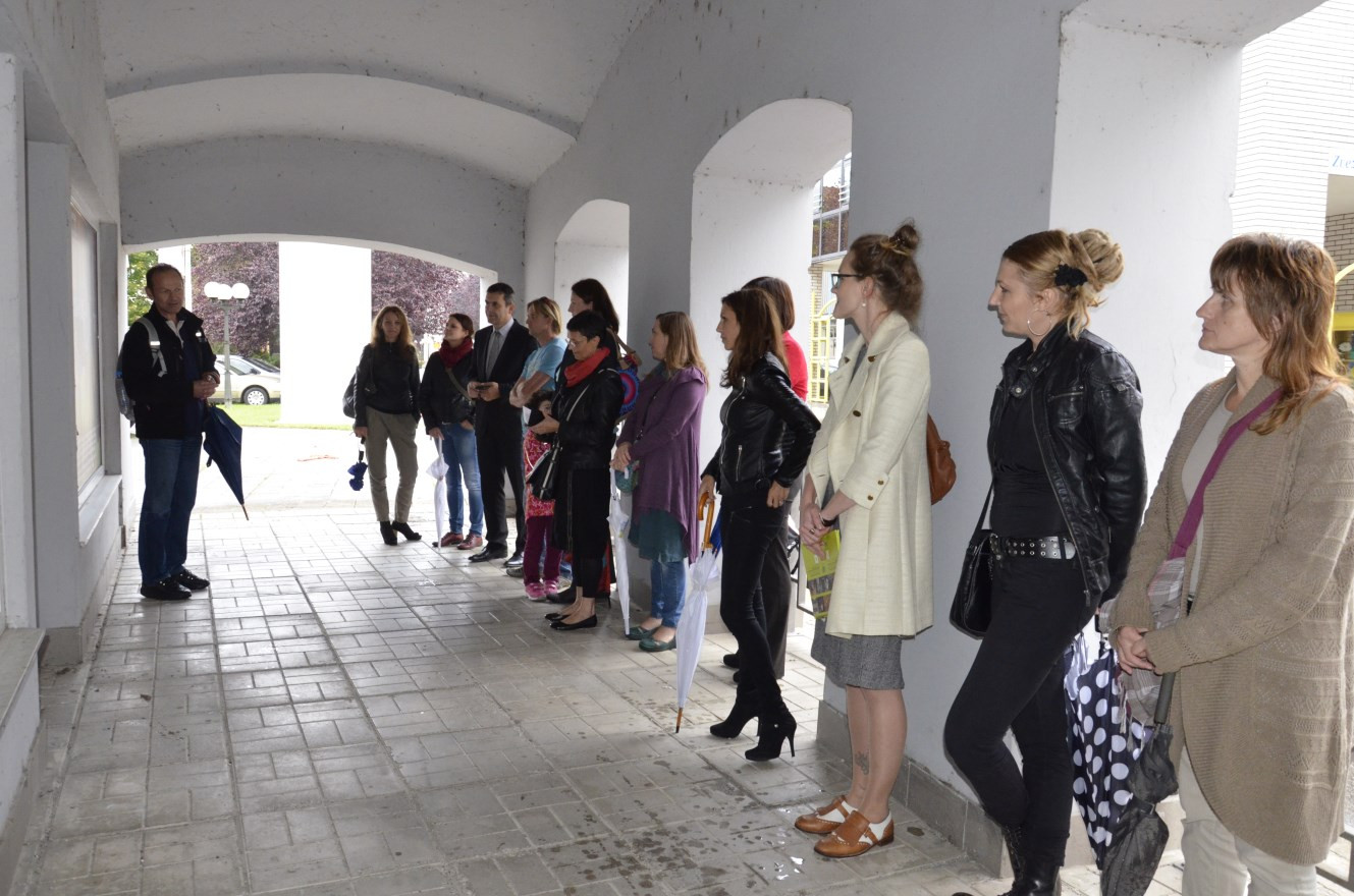 Sava na obisku pri  Josipini Hočevar