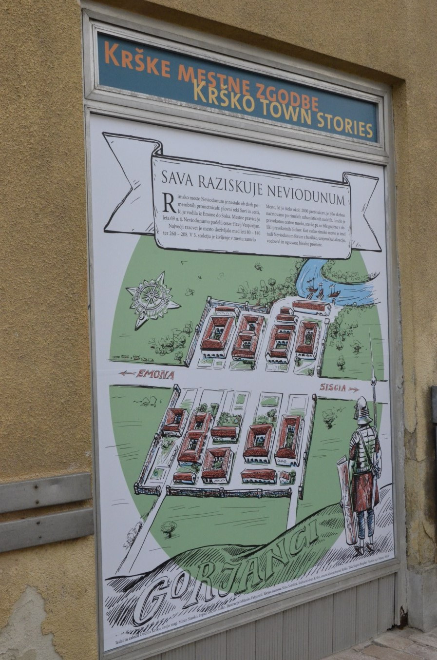 Sava raziskuje Neviodunum